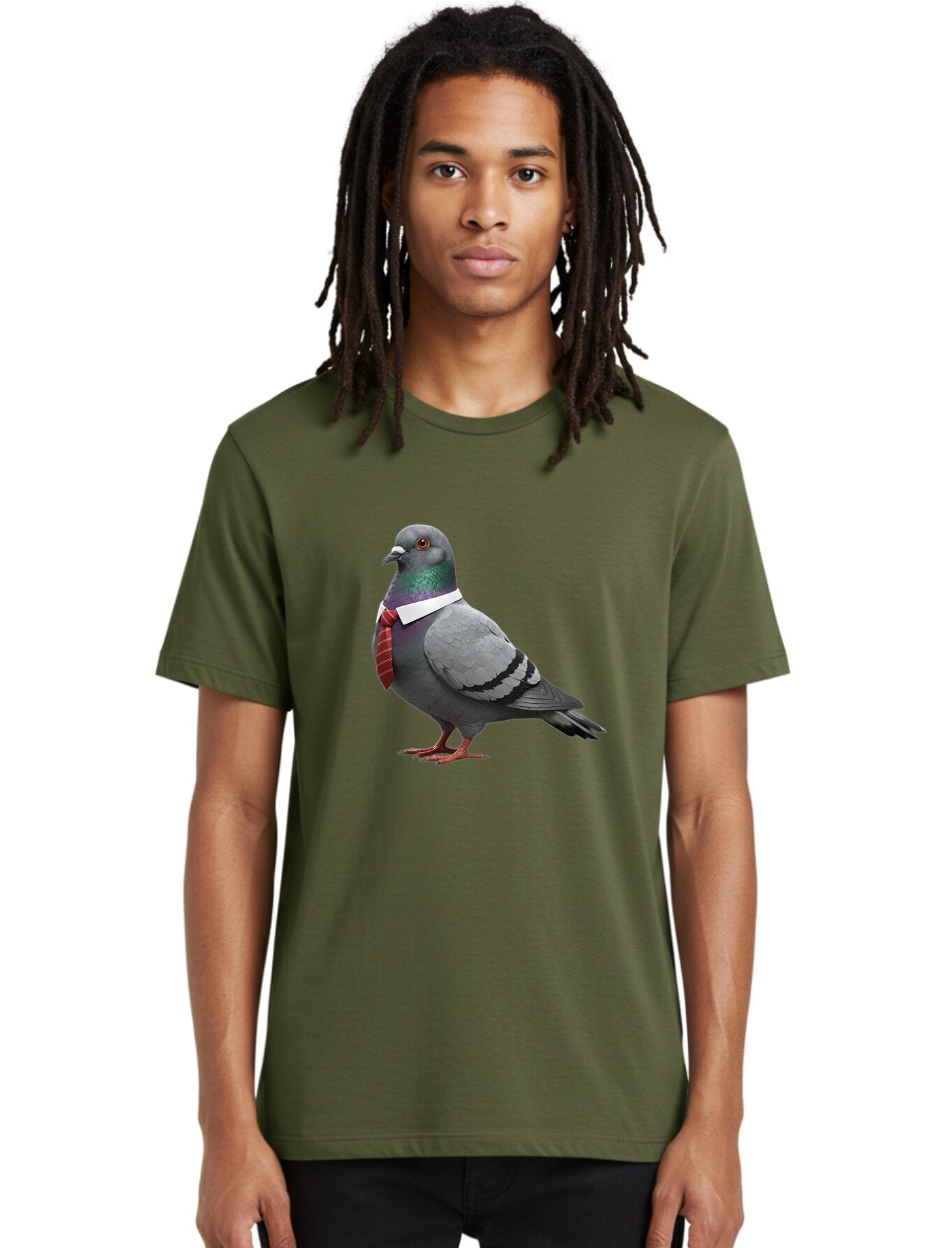 Pigeon-In-Tie Men'S Graphic Tee, 100% Cotton, Comfortable Casual Summer Wear, Machine Washable, Vintage Camera, Old Camera, Antique Camera, Black Camera, Classic Photography, Photography Equipment, Nostalgic Device, Film Camera, Camera Art Ban104 24