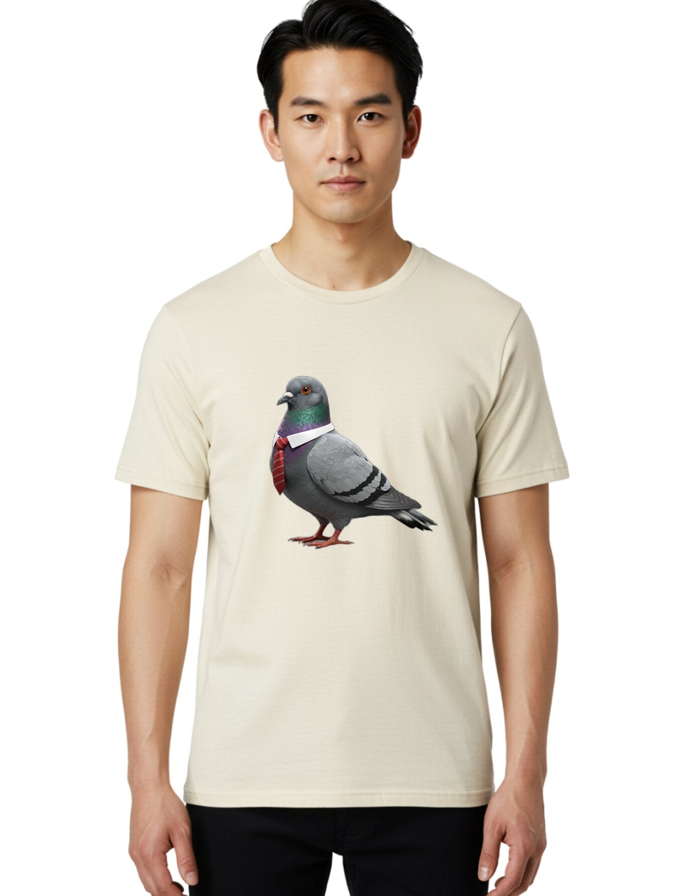 Pigeon-In-Tie Men'S Graphic Tee, 100% Cotton, Comfortable Casual Summer Wear, Machine Washable, Vintage Camera, Old Camera, Antique Camera, Black Camera, Classic Photography, Photography Equipment, Nostalgic Device, Film Camera, Camera Art Ban104 21