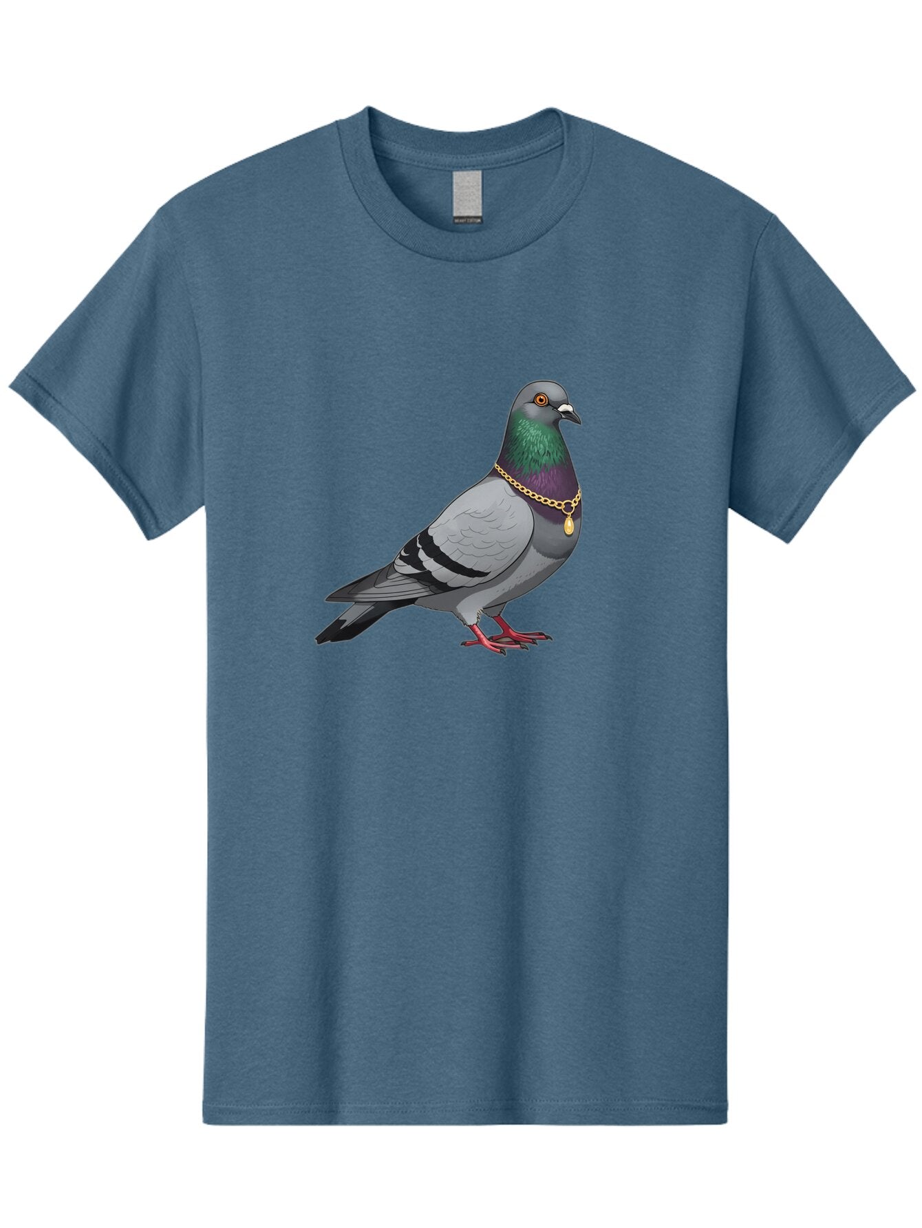 Pigeon-With-Gold-Chain Men'S Graphic Tee, 100% Cotton, Comfortable Casual Summer Wear, Machine Washable, Vintage Camera, Old Camera, Antique Camera, Black Camera, Classic Photography, Photography Equipment, Nostalgic Device, Film Camera, Ban107 14