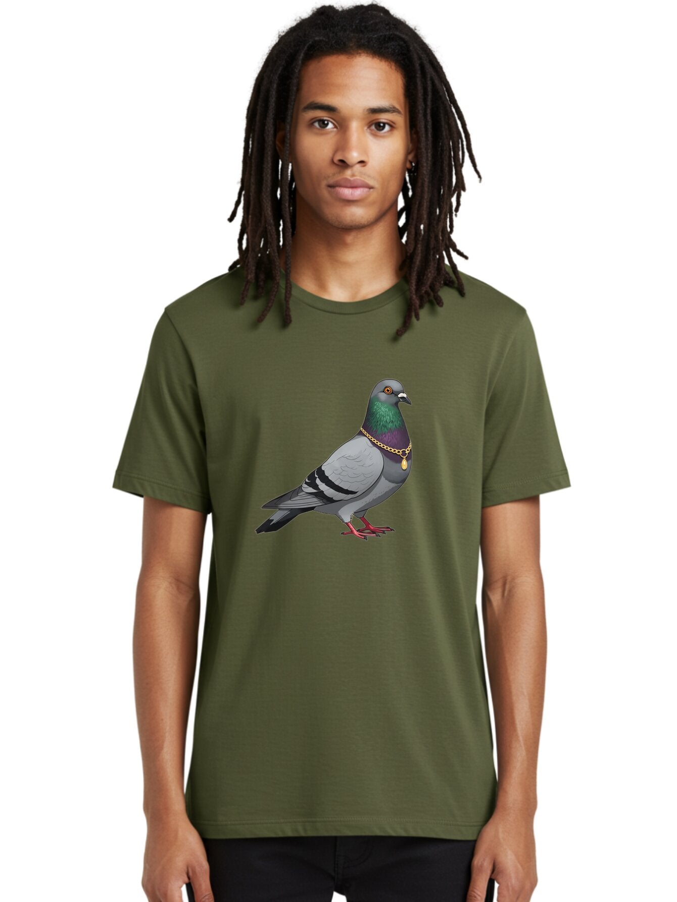 Pigeon-With-Gold-Chain Men'S Graphic Tee, 100% Cotton, Comfortable Casual Summer Wear, Machine Washable, Vintage Camera, Old Camera, Antique Camera, Black Camera, Classic Photography, Photography Equipment, Nostalgic Device, Film Camera, Ban107 28