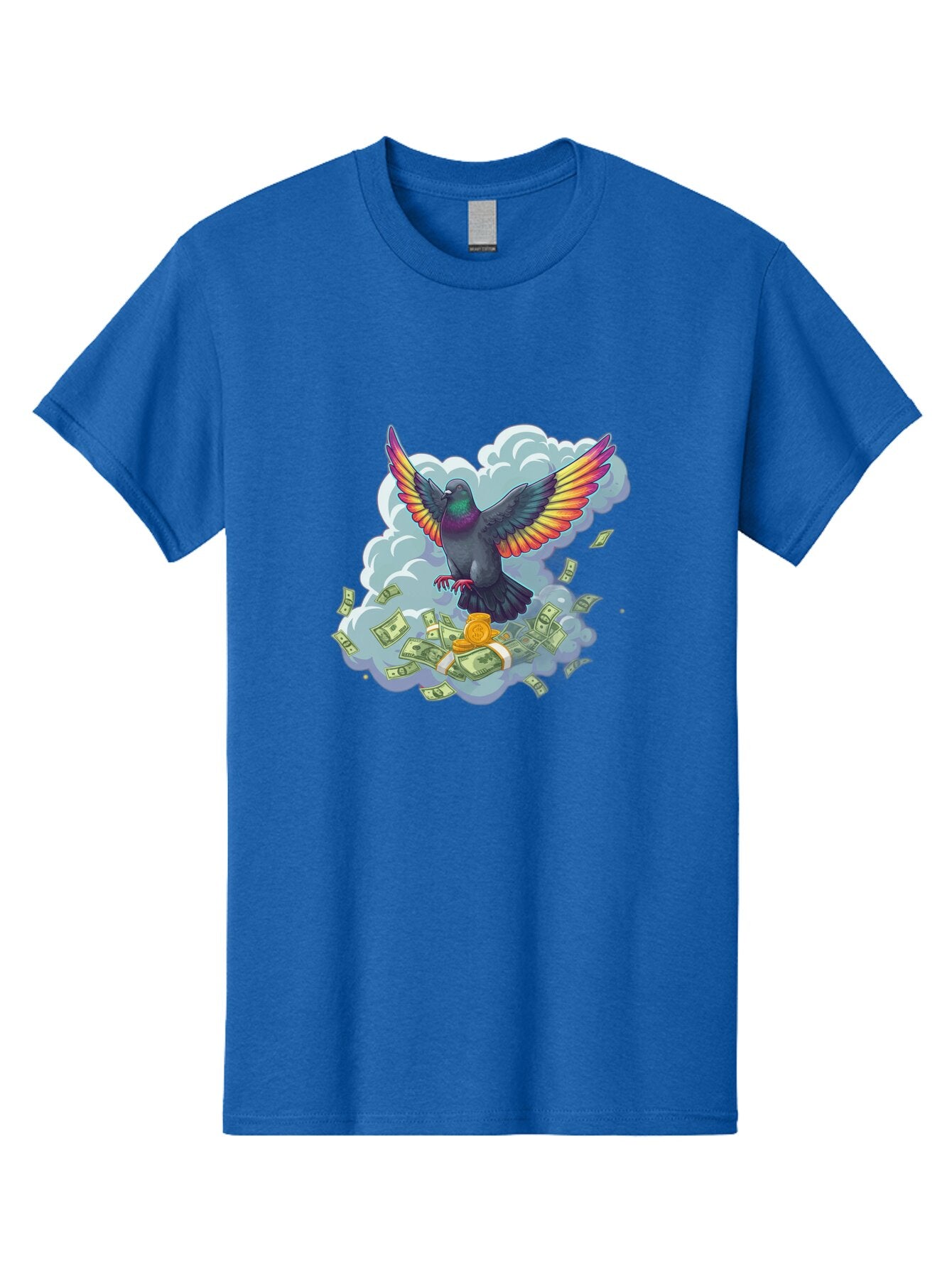 Pigeon-With-Rainbow-Wings Men'S Graphic Tee, 100% Cotton, Comfortable Casual Summer Wear, Machine Washable, Vintage Camera, Old Camera, Antique Camera, Black Camera, Classic Photography, Photography Equipment, Nostalgic Device, Film Camera, Ban108 11