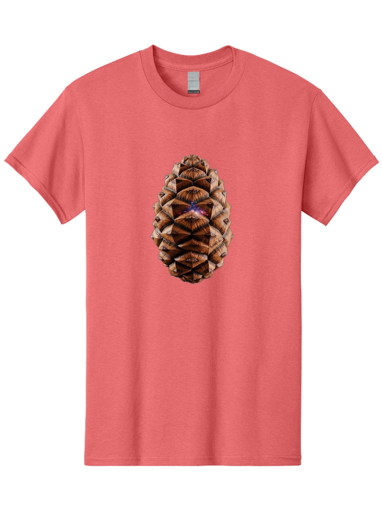 Pine-Cone-Galaxy-1 Men'S Graphic Tee, 100% Cotton, Comfortable Casual Summer Wear, Machine Washable, Vintage Camera, Old Camera, Antique Camera, Black Camera, Classic Photography, Photography Equipment, Nostalgic Device, Film Camera, Ban115 6