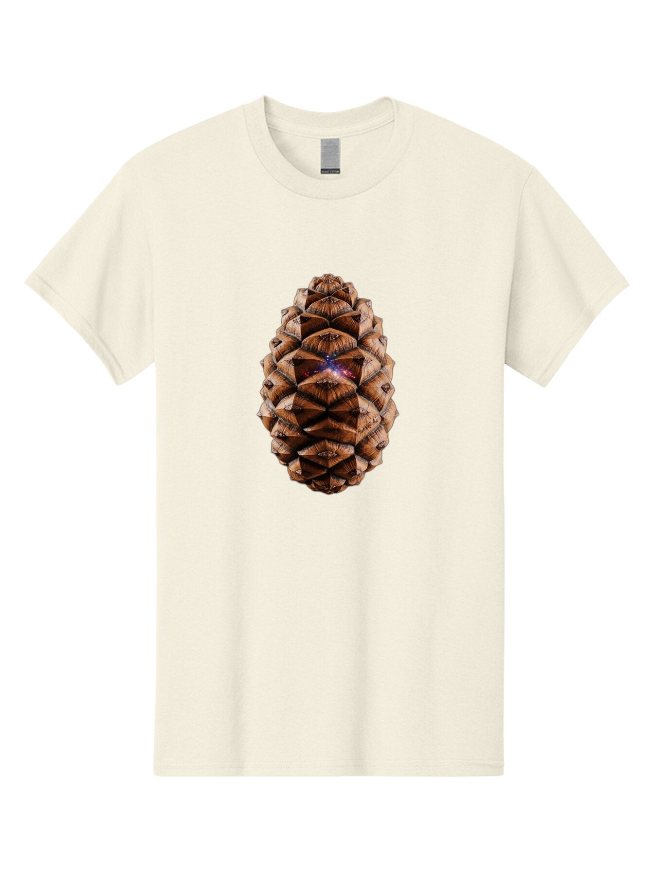 Pine-Cone-Galaxy-1 Men'S Graphic Tee, 100% Cotton, Comfortable Casual Summer Wear, Machine Washable, Vintage Camera, Old Camera, Antique Camera, Black Camera, Classic Photography, Photography Equipment, Nostalgic Device, Film Camera, Ban115 5