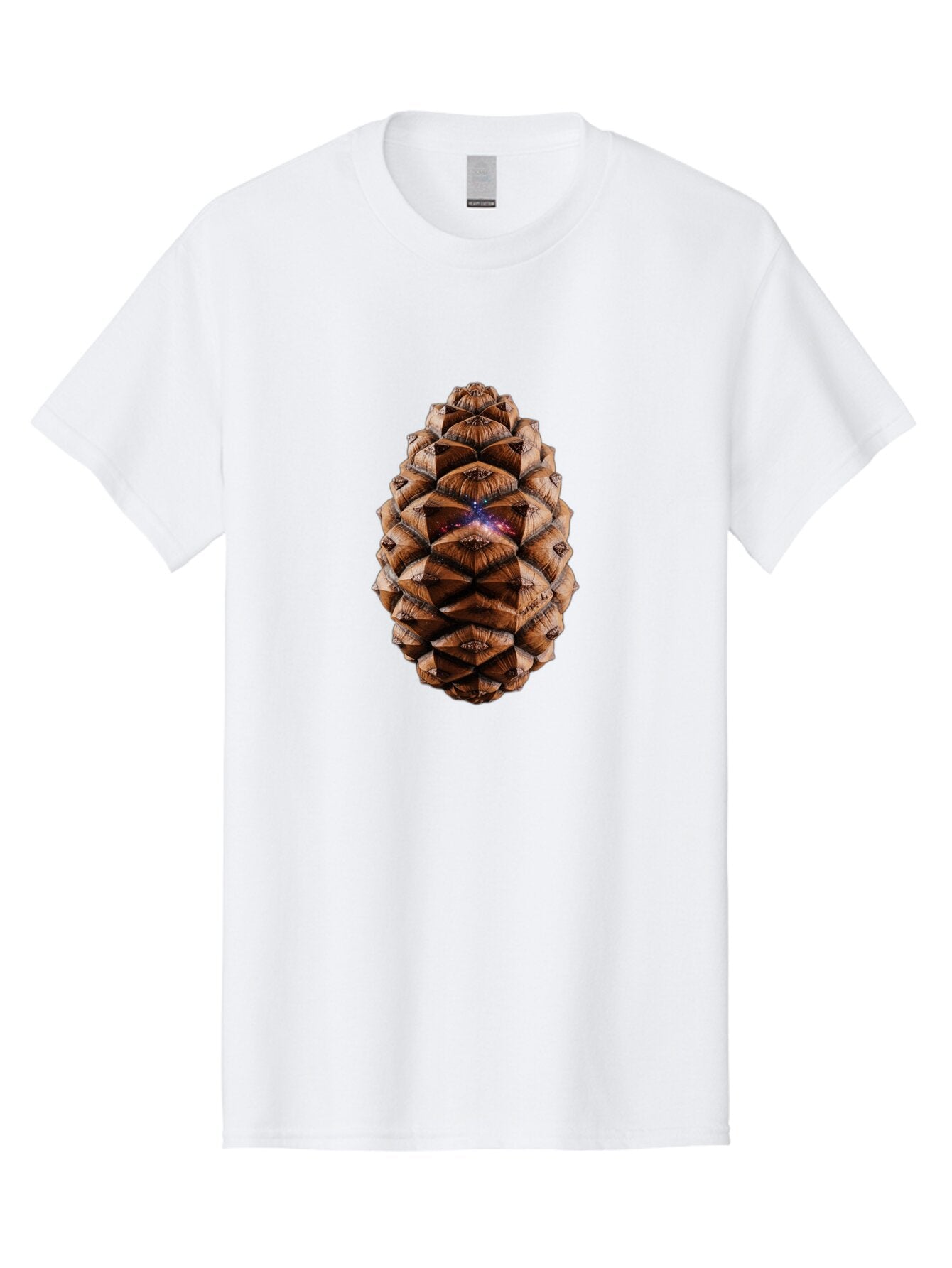 Pine-Cone-Galaxy-1 Men'S Graphic Tee, 100% Cotton, Comfortable Casual Summer Wear, Machine Washable, Vintage Camera, Old Camera, Antique Camera, Black Camera, Classic Photography, Photography Equipment, Nostalgic Device, Film Camera, Ban115 15