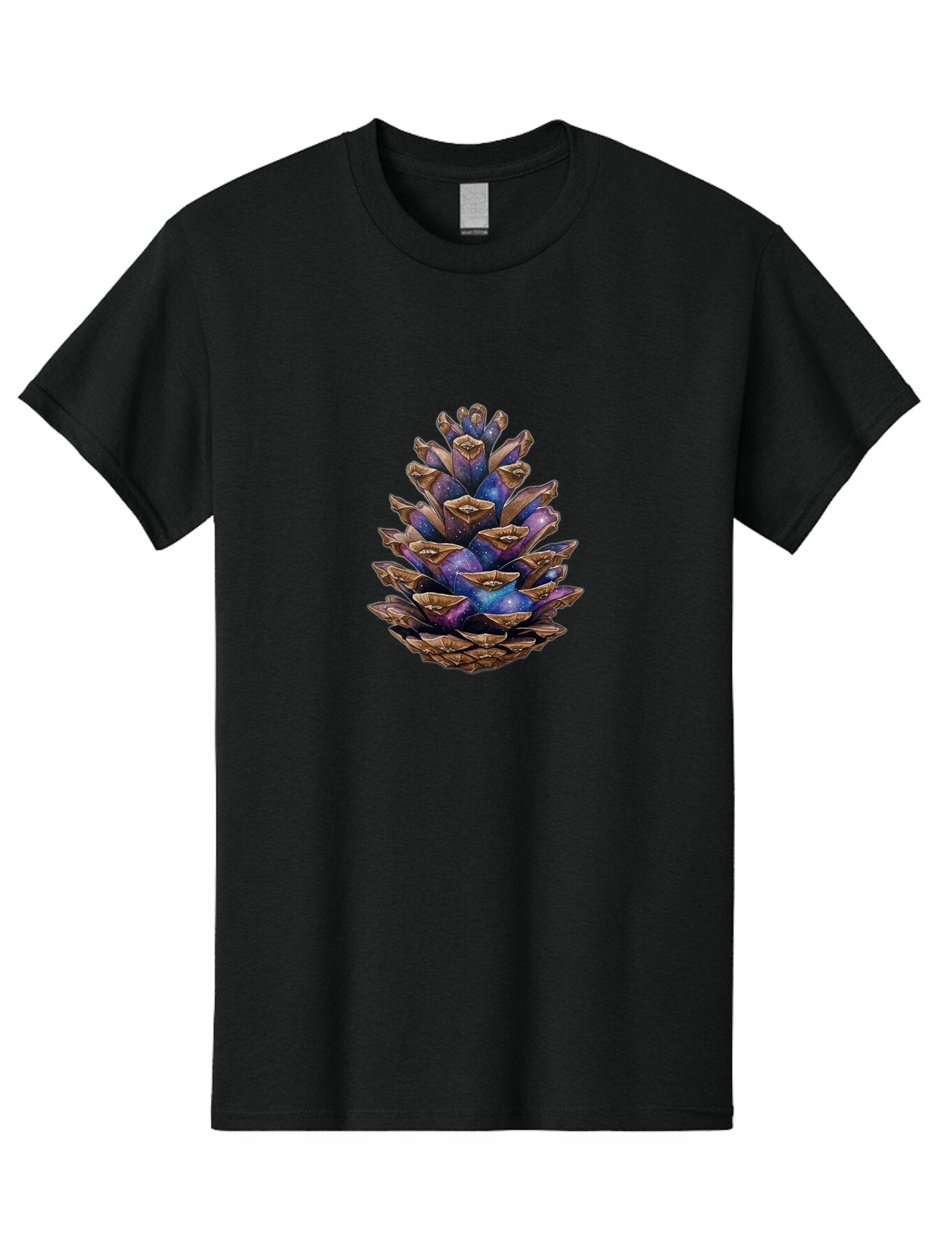 Pine-Cone-Galaxy Men'S Graphic Tee, 100% Cotton, Comfortable Casual Summer Wear, Machine Washable, Vintage Camera, Old Camera, Antique Camera, Black Camera, Classic Photography, Photography Equipment, Nostalgic Device, Film Camera, Camera Art Ban116 13