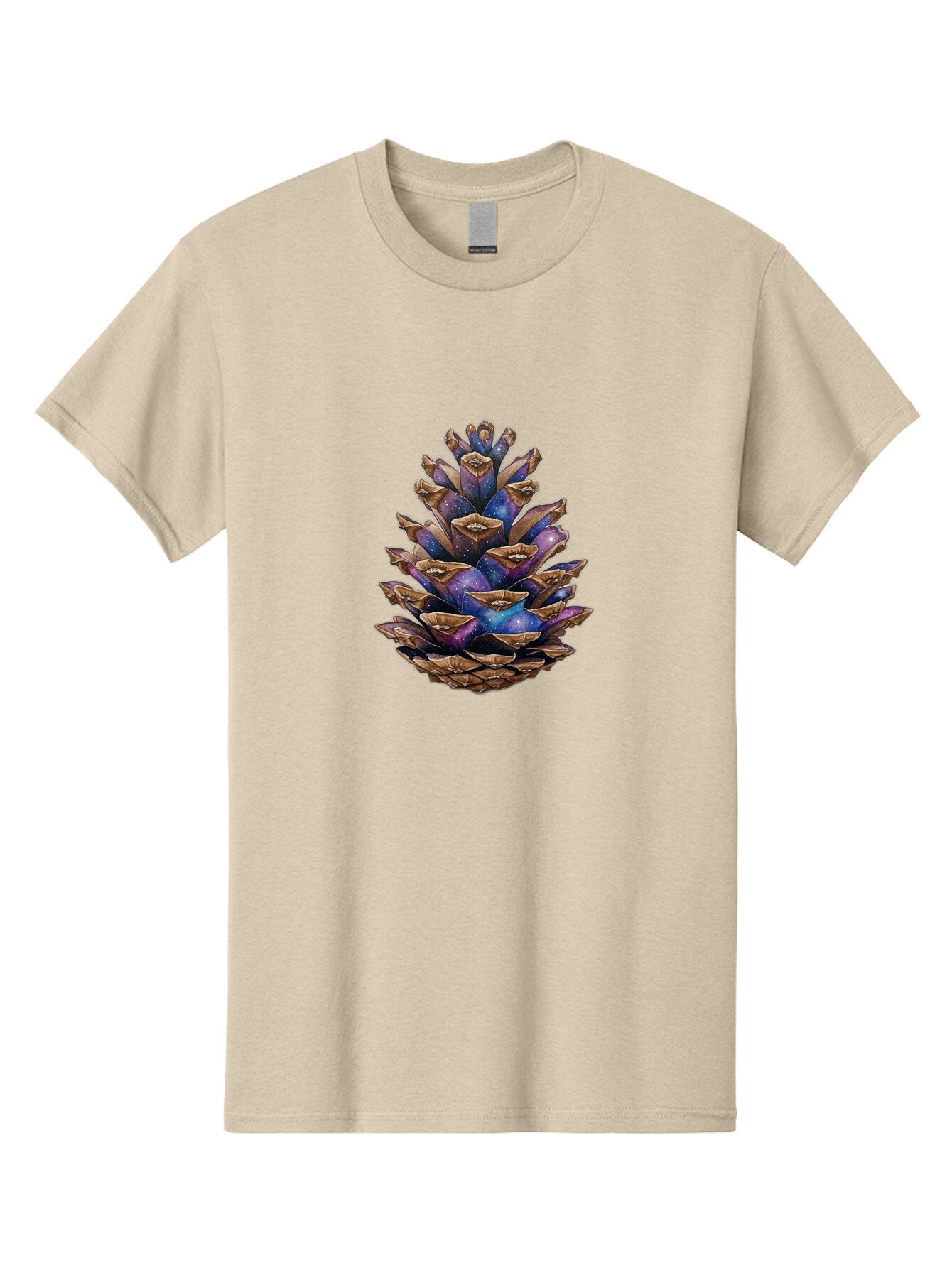 Pine-Cone-Galaxy Men'S Graphic Tee, 100% Cotton, Comfortable Casual Summer Wear, Machine Washable, Vintage Camera, Old Camera, Antique Camera, Black Camera, Classic Photography, Photography Equipment, Nostalgic Device, Film Camera, Camera Art Ban116 3