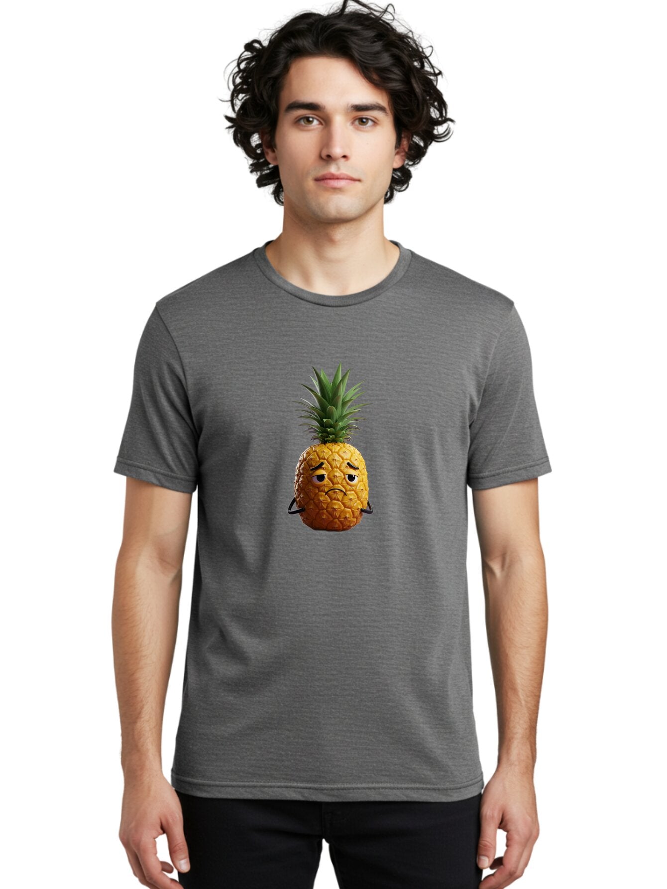 Pineapple-With-A-Grumpy-Face Men'S Graphic Tee, 100% Cotton, Comfortable Casual Summer Wear, Machine Washable, Vintage Camera, Old Camera, Antique Camera, Black Camera, Classic Photography, Photography Equipment, Nostalgic Device, Film Camera, Ban119 25