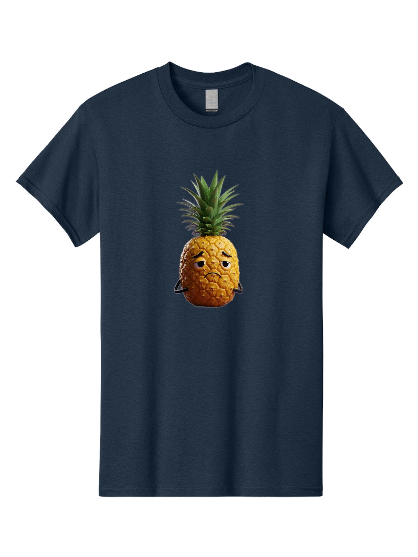 Pineapple-With-A-Grumpy-Face Men'S Graphic Tee, 100% Cotton, Comfortable Casual Summer Wear, Machine Washable, Vintage Camera, Old Camera, Antique Camera, Black Camera, Classic Photography, Photography Equipment, Nostalgic Device, Film Camera, Ban119