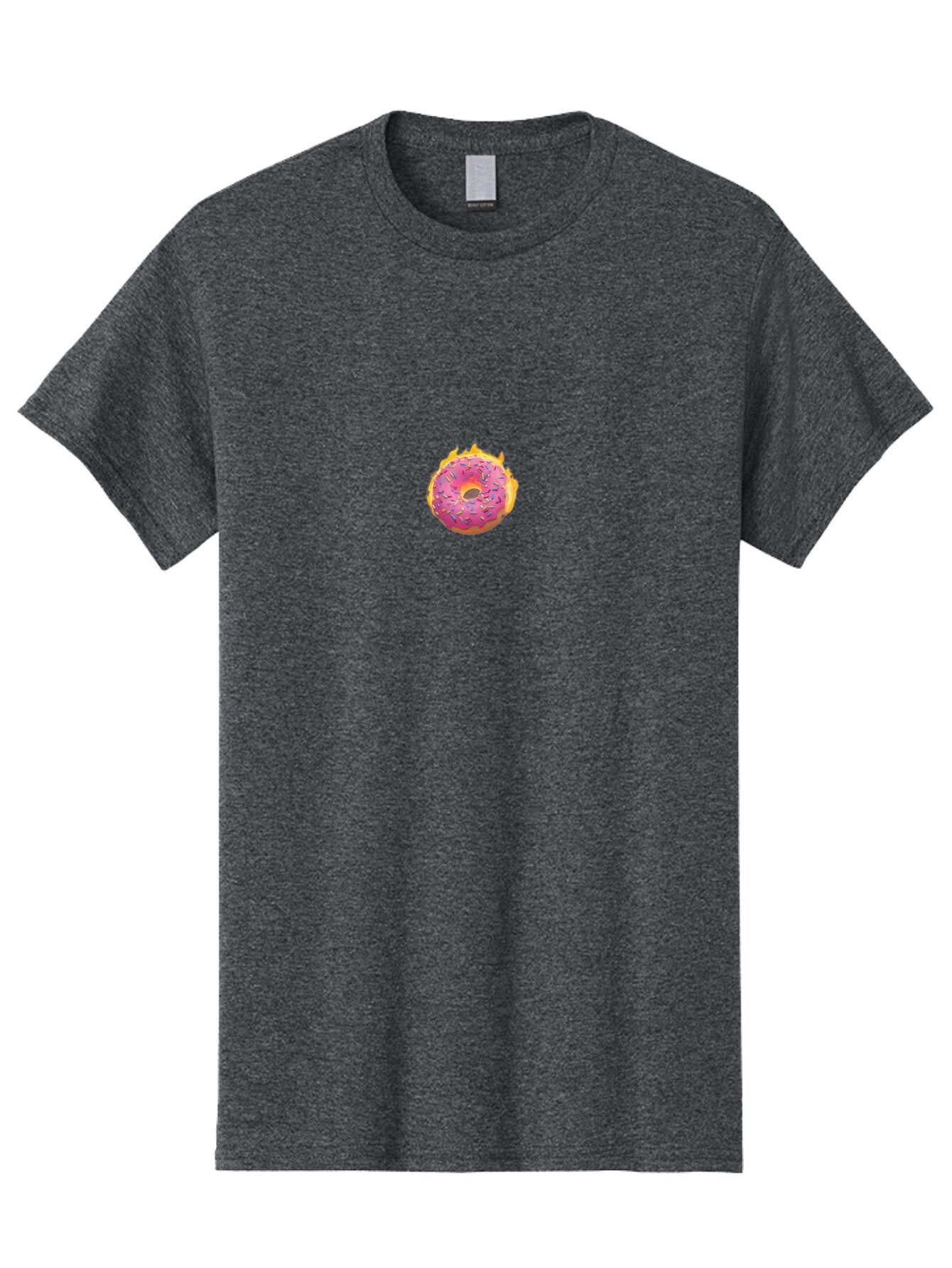 Pink-Donut-Fire Men'S Graphic Tee, 100% Cotton, Comfortable Casual Summer Wear, Machine Washable, Vintage Camera, Old Camera, Antique Camera, Black Camera, Classic Photography, Photography Equipment, Nostalgic Device, Film Camera, Camera Art Ban127 8
