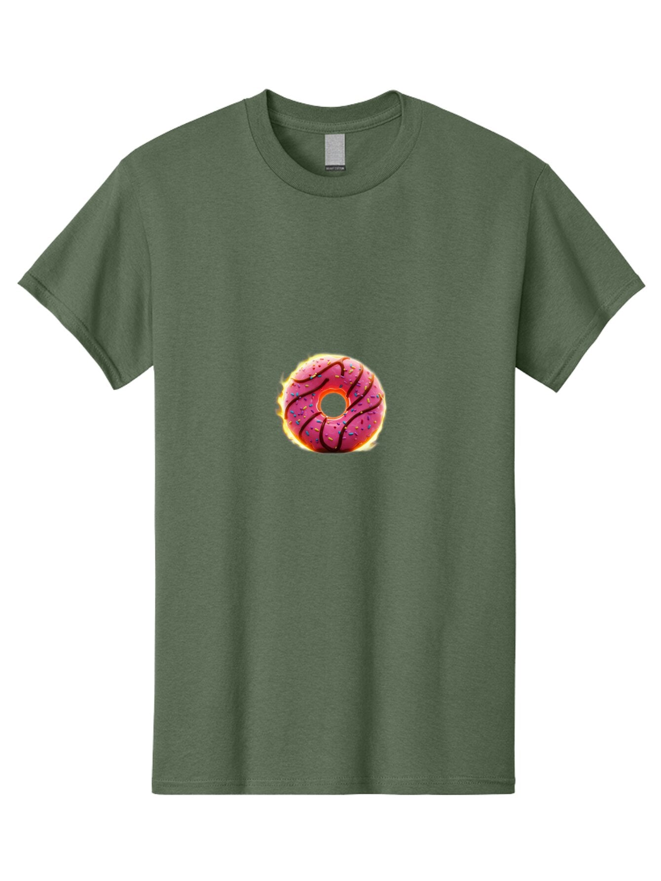 Pink-Donut Men'S Graphic Tee, 100% Cotton, Comfortable Casual Summer Wear, Machine Washable, Vintage Camera, Old Camera, Antique Camera, Black Camera, Classic Photography, Photography Equipment, Nostalgic Device, Film Camera, Camera Art Ban128 8