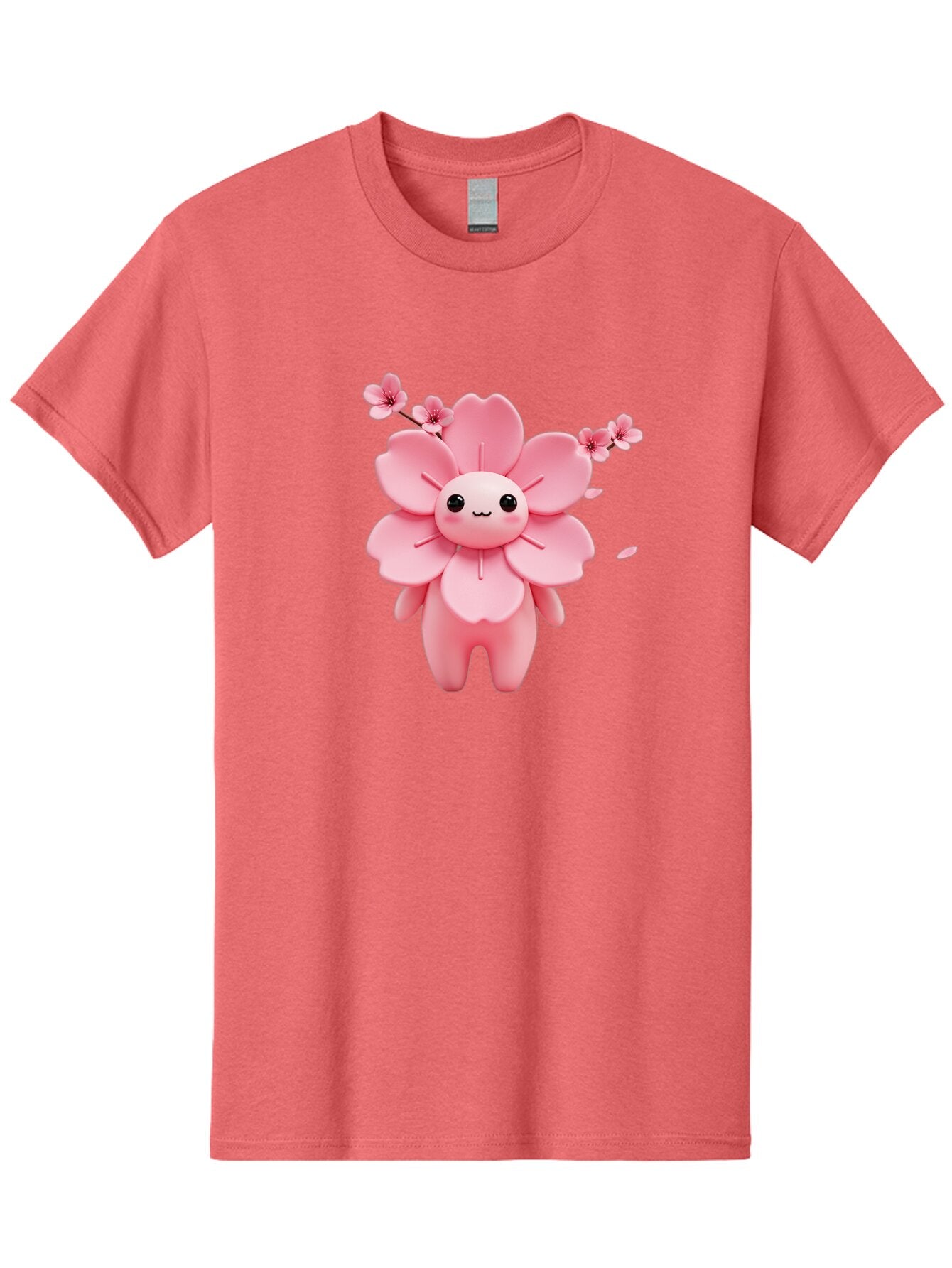 Pink-Flower-Character Men'S Graphic Tee, 100% Cotton, Comfortable Casual Summer Wear, Machine Washable, Vintage Camera, Old Camera, Antique Camera, Black Camera, Classic Photography, Photography Equipment, Nostalgic Device, Film Camera, Ban130 15