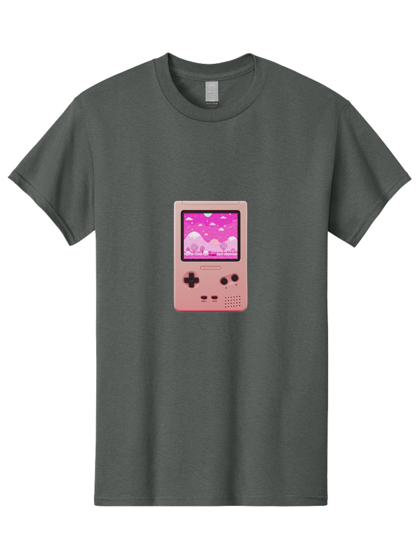 Pink-Game-Console Men'S Graphic Tee, 100% Cotton, Comfortable Casual Summer Wear, Machine Washable, Vintage Camera, Old Camera, Antique Camera, Black Camera, Classic Photography, Photography Equipment, Nostalgic Device, Film Camera, Camera Art Ban132 8