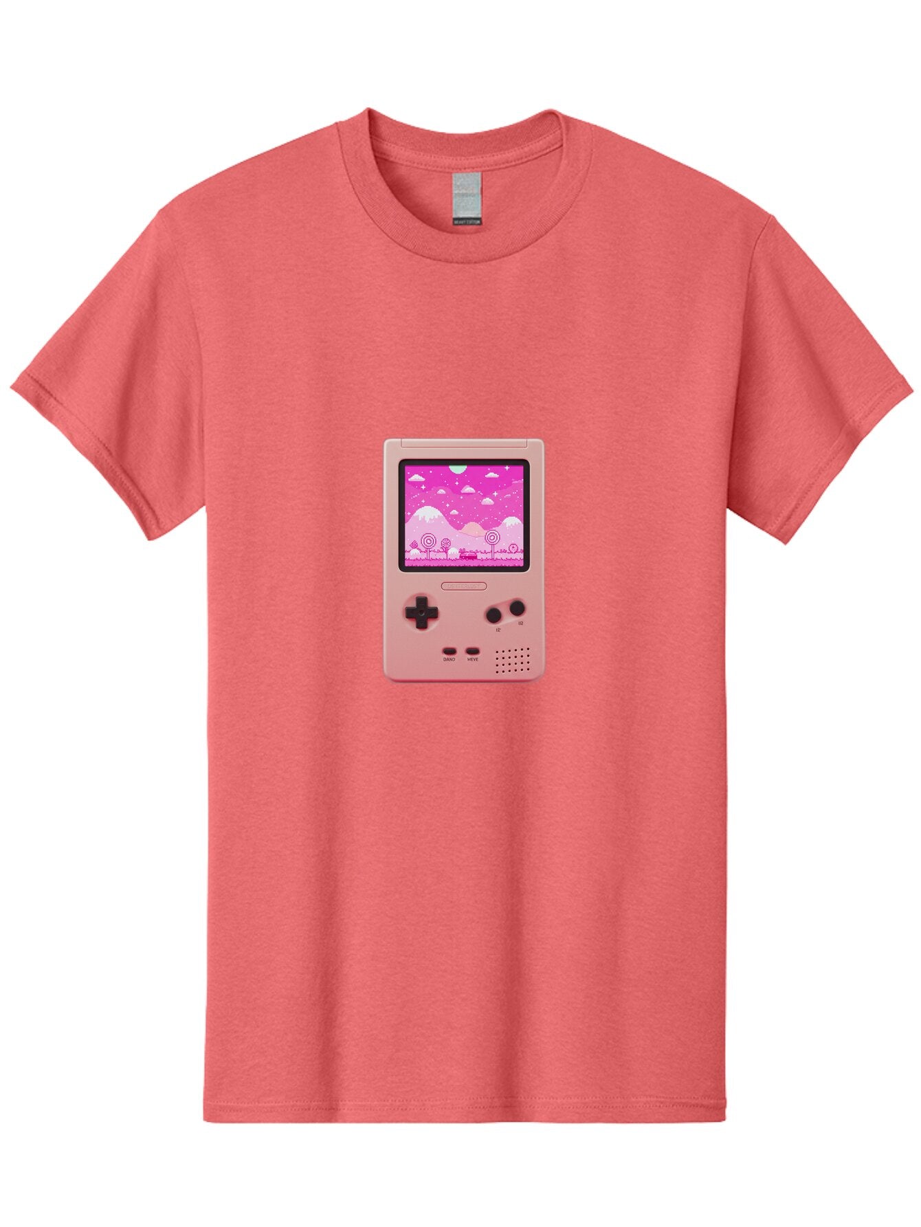 Pink-Game-Console Men'S Graphic Tee, 100% Cotton, Comfortable Casual Summer Wear, Machine Washable, Vintage Camera, Old Camera, Antique Camera, Black Camera, Classic Photography, Photography Equipment, Nostalgic Device, Film Camera, Camera Art Ban132 9