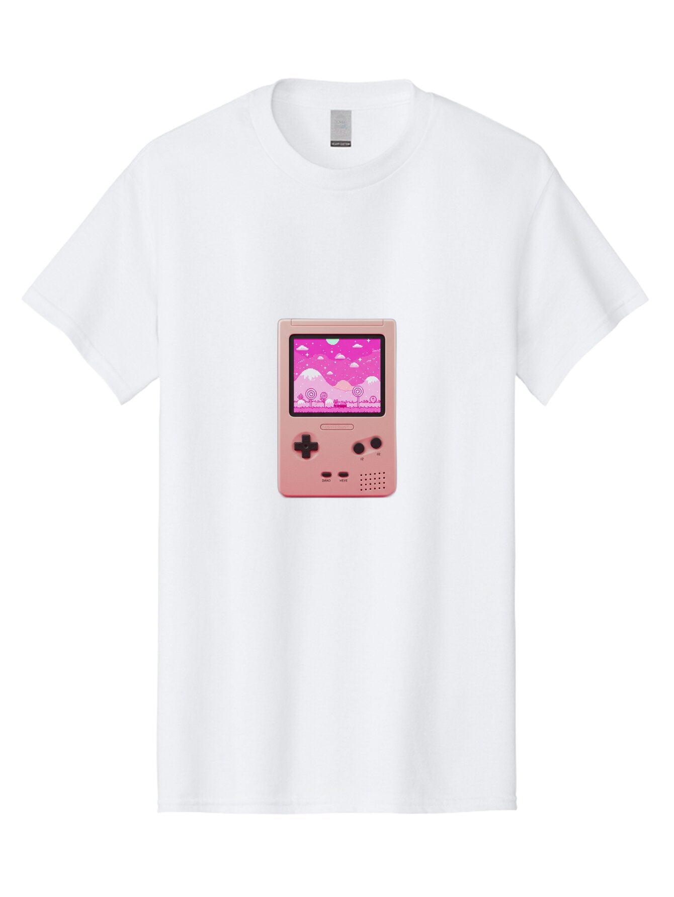 Pink-Game-Console Men'S Graphic Tee, 100% Cotton, Comfortable Casual Summer Wear, Machine Washable, Vintage Camera, Old Camera, Antique Camera, Black Camera, Classic Photography, Photography Equipment, Nostalgic Device, Film Camera, Camera Art Ban132 12