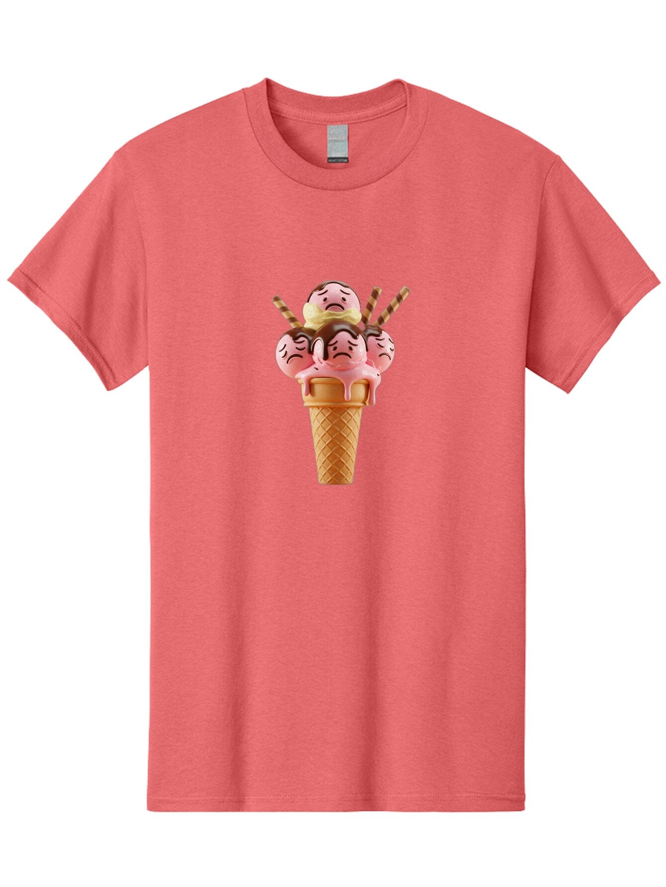 Pink-Ice-Cream Men'S Graphic Tee, 100% Cotton, Comfortable Casual Summer Wear, Machine Washable, Vintage Camera, Old Camera, Antique Camera, Black Camera, Classic Photography, Photography Equipment, Nostalgic Device, Film Camera, Camera Art Ban134 5