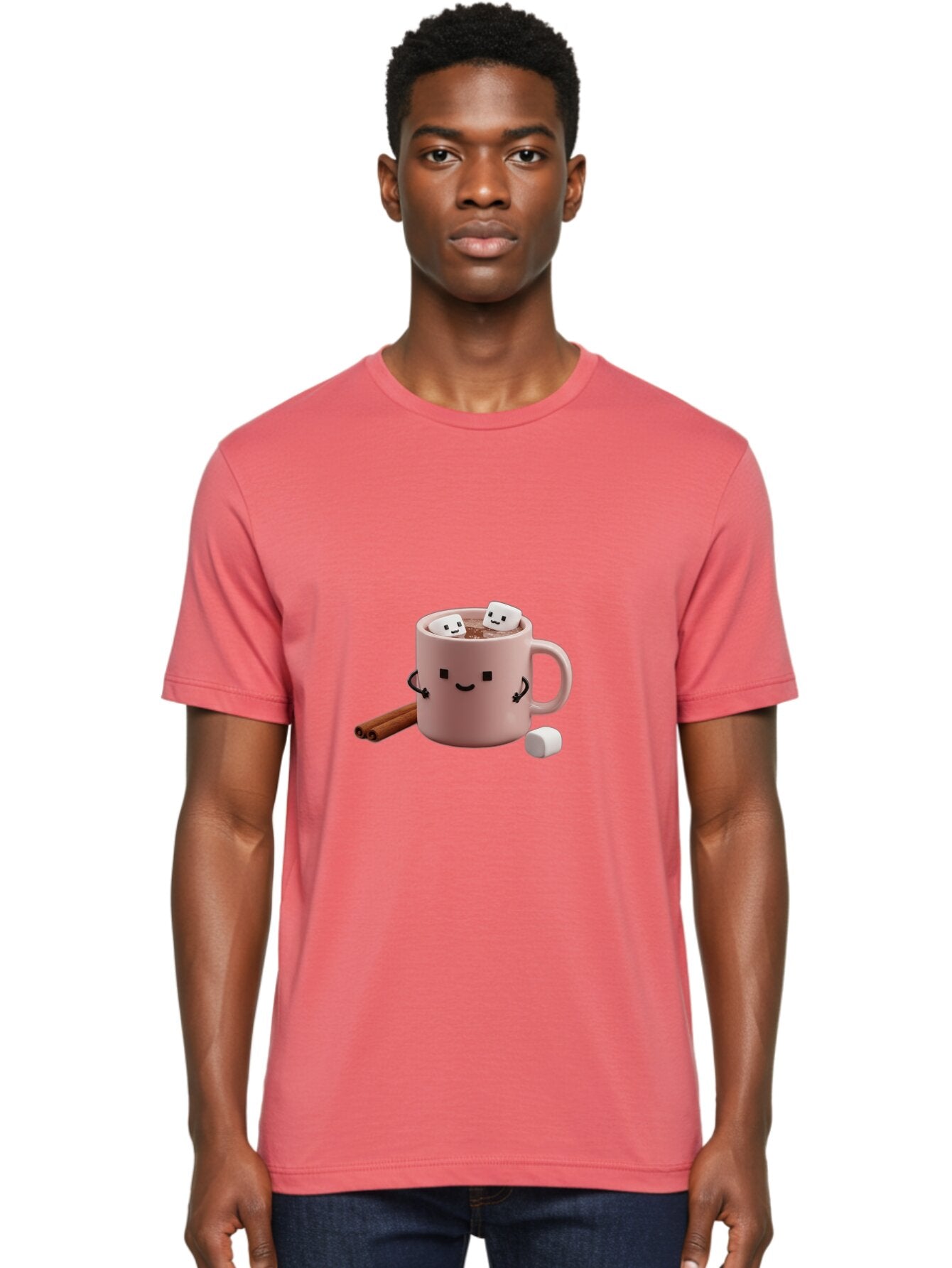 Pink-Mug Men'S Graphic Tee, 100% Cotton, Comfortable Casual Summer Wear, Machine Washable, Vintage Camera, Old Camera, Antique Camera, Black Camera, Classic Photography, Photography Equipment, Nostalgic Device, Film Camera, Camera Art Ban135 20