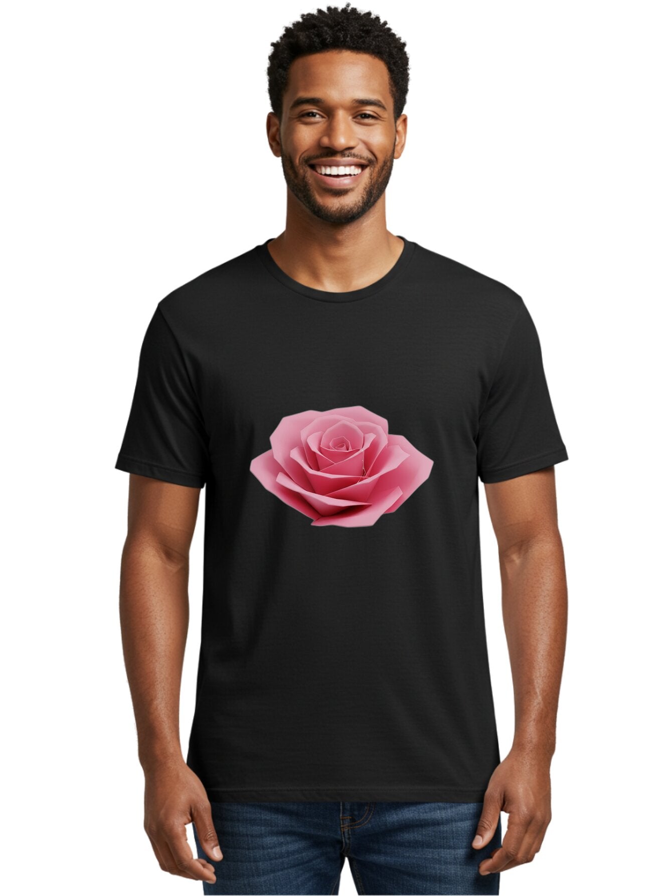 Pink-Rose Men'S Graphic Tee, 100% Cotton, Comfortable Casual Summer Wear, Machine Washable, Vintage Camera, Old Camera, Antique Camera, Black Camera, Classic Photography, Photography Equipment, Nostalgic Device, Film Camera, Camera Art Ban136 24
