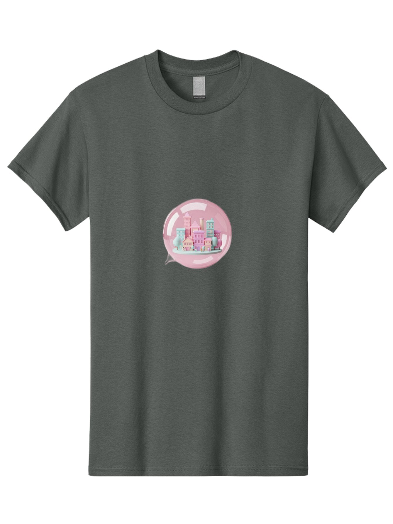 Pink-Snow-Globe Men'S Graphic Tee, 100% Cotton, Comfortable Casual Summer Wear, Machine Washable, Vintage Camera, Old Camera, Antique Camera, Black Camera, Classic Photography, Photography Equipment, Nostalgic Device, Film Camera, Camera Art Ban137