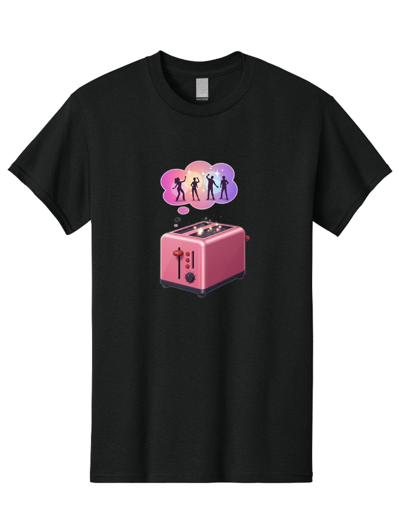 Pink-Toaster Men'S Graphic Tee, 100% Cotton, Comfortable Casual Summer Wear, Machine Washable, Vintage Camera, Old Camera, Antique Camera, Black Camera, Classic Photography, Photography Equipment, Nostalgic Device, Film Camera, Camera Art Ban138 4