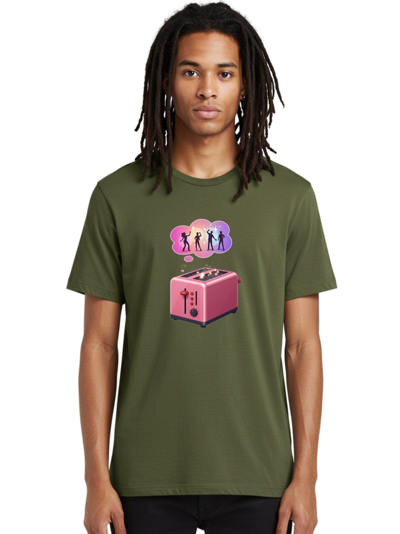 Pink-Toaster Men'S Graphic Tee, 100% Cotton, Comfortable Casual Summer Wear, Machine Washable, Vintage Camera, Old Camera, Antique Camera, Black Camera, Classic Photography, Photography Equipment, Nostalgic Device, Film Camera, Camera Art Ban138 22
