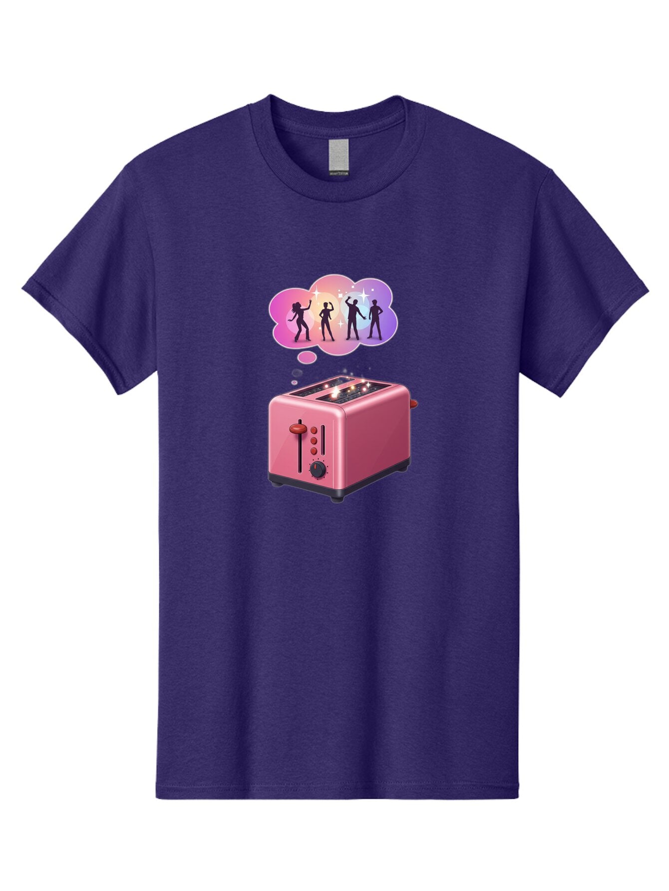 Pink-Toaster Men'S Graphic Tee, 100% Cotton, Comfortable Casual Summer Wear, Machine Washable, Vintage Camera, Old Camera, Antique Camera, Black Camera, Classic Photography, Photography Equipment, Nostalgic Device, Film Camera, Camera Art Ban138