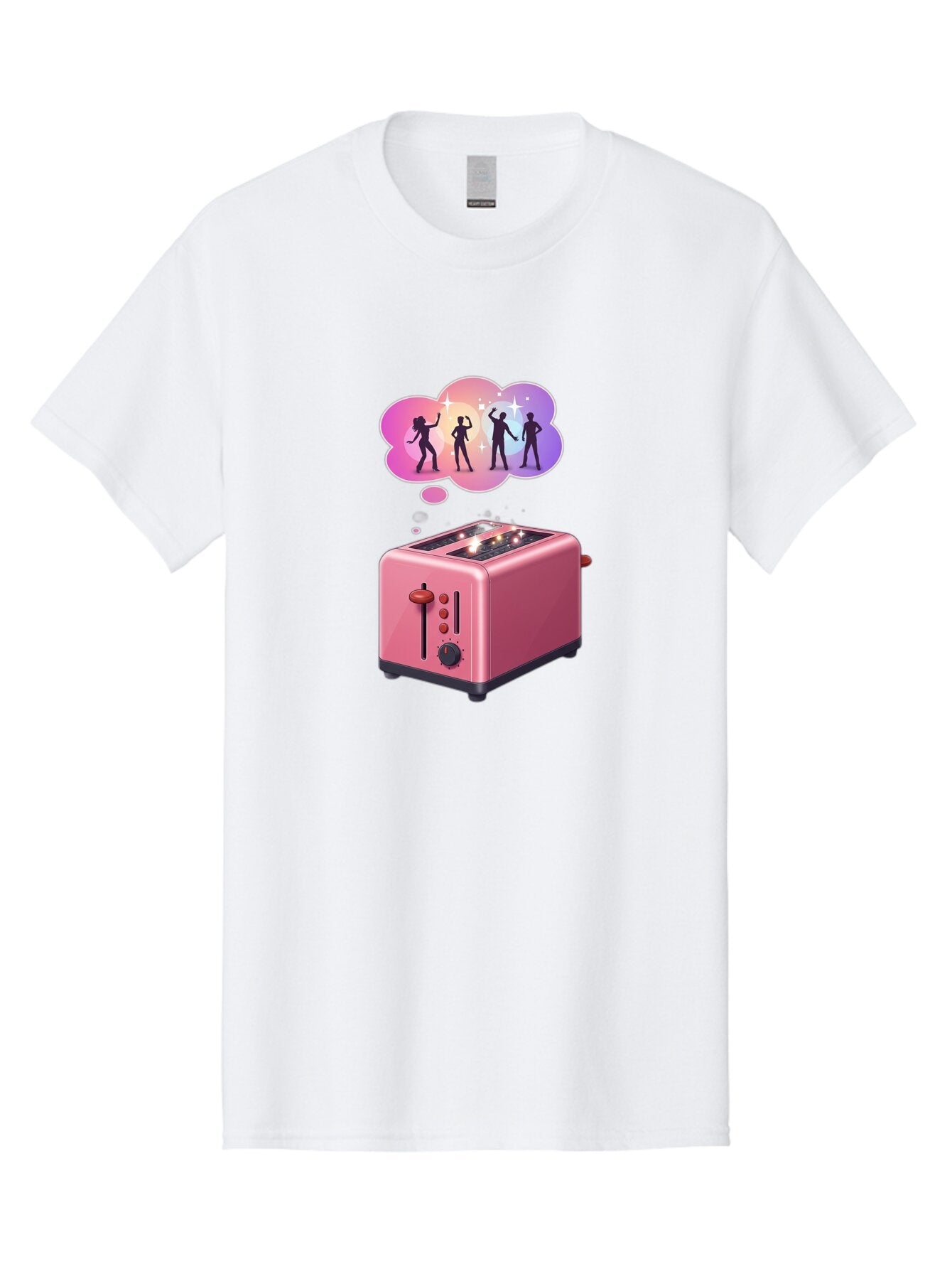 Pink-Toaster Men'S Graphic Tee, 100% Cotton, Comfortable Casual Summer Wear, Machine Washable, Vintage Camera, Old Camera, Antique Camera, Black Camera, Classic Photography, Photography Equipment, Nostalgic Device, Film Camera, Camera Art Ban138 8