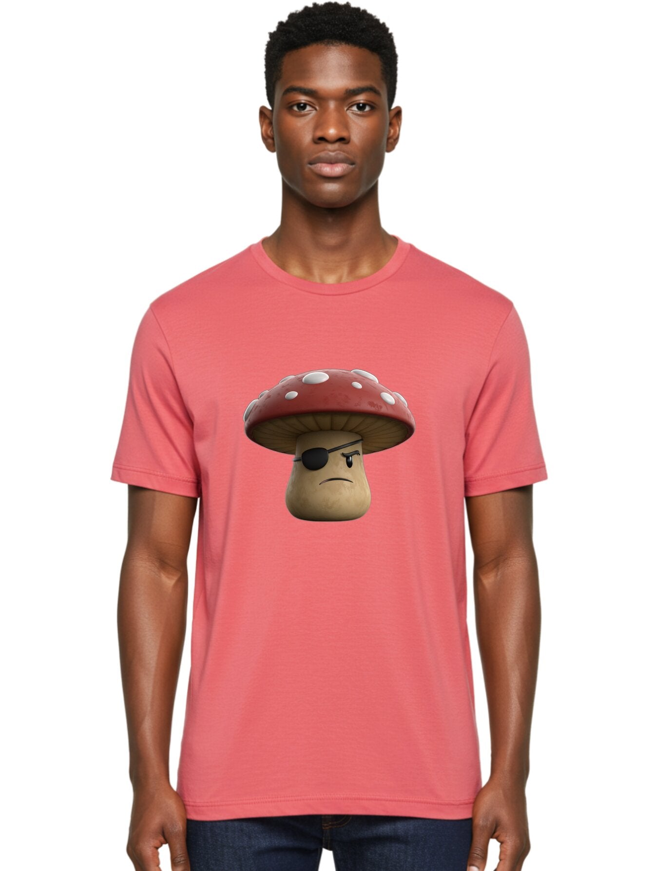 Pirate-Mushroom-1 Men'S Graphic Tee, 100% Cotton, Comfortable Casual Summer Wear, Machine Washable, Vintage Camera, Old Camera, Antique Camera, Black Camera, Classic Photography, Photography Equipment, Nostalgic Device, Film Camera, Camera Art Ban139 27