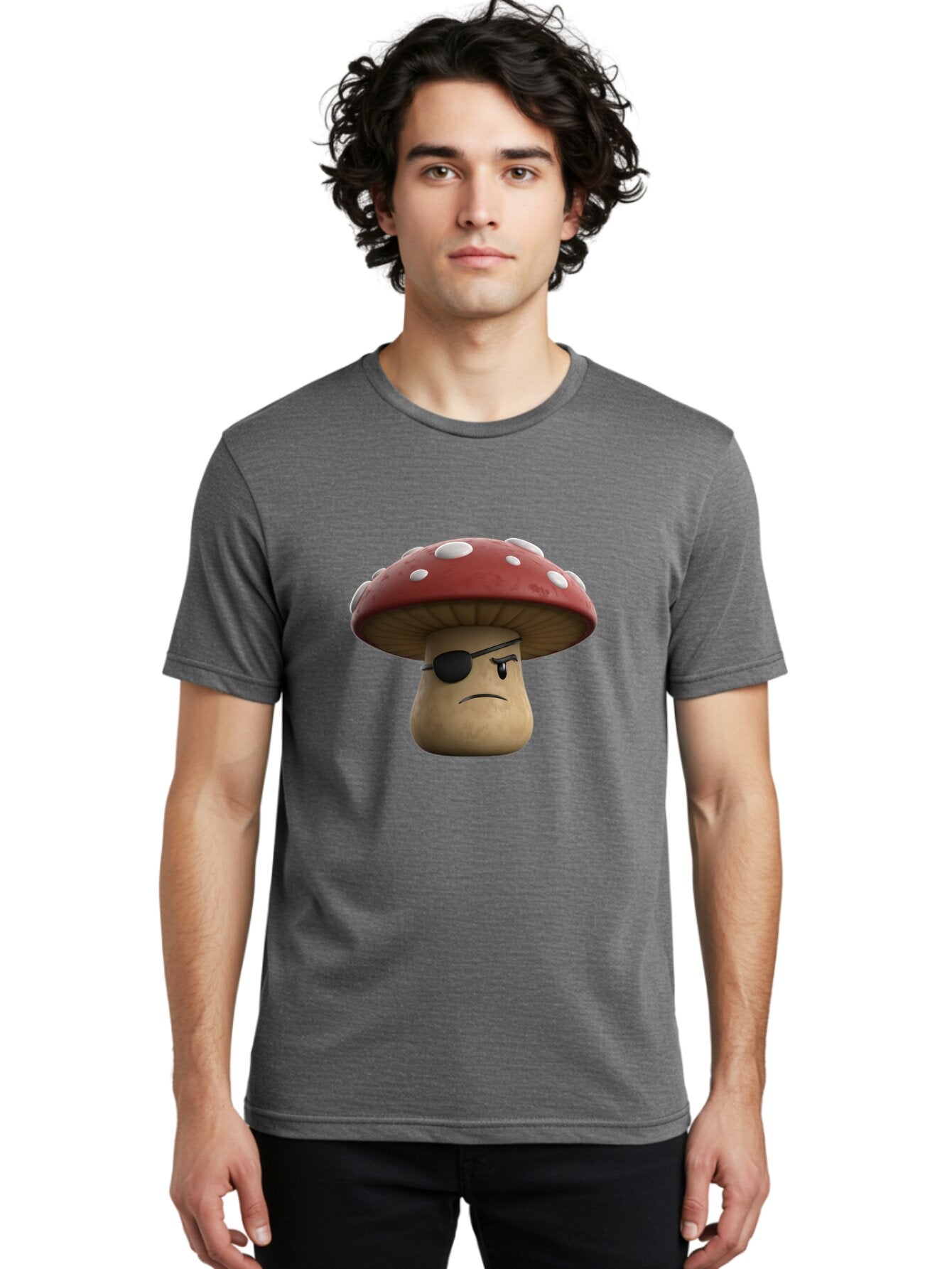 Pirate-Mushroom-1 Men'S Graphic Tee, 100% Cotton, Comfortable Casual Summer Wear, Machine Washable, Vintage Camera, Old Camera, Antique Camera, Black Camera, Classic Photography, Photography Equipment, Nostalgic Device, Film Camera, Camera Art Ban139 30