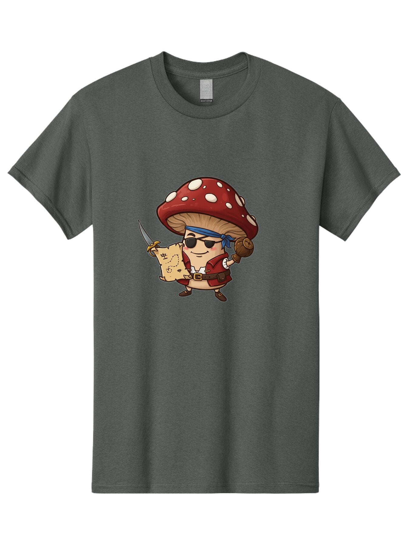 Pirate-Mushroom-2 Men'S Graphic Tee, 100% Cotton, Comfortable Casual Summer Wear, Machine Washable, Vintage Camera, Old Camera, Antique Camera, Black Camera, Classic Photography, Photography Equipment, Nostalgic Device, Film Camera, Camera Art Ban140 10
