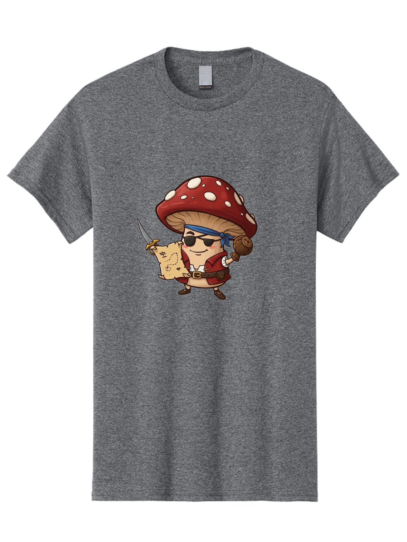Pirate-Mushroom-2 Men'S Graphic Tee, 100% Cotton, Comfortable Casual Summer Wear, Machine Washable, Vintage Camera, Old Camera, Antique Camera, Black Camera, Classic Photography, Photography Equipment, Nostalgic Device, Film Camera, Camera Art Ban140 11