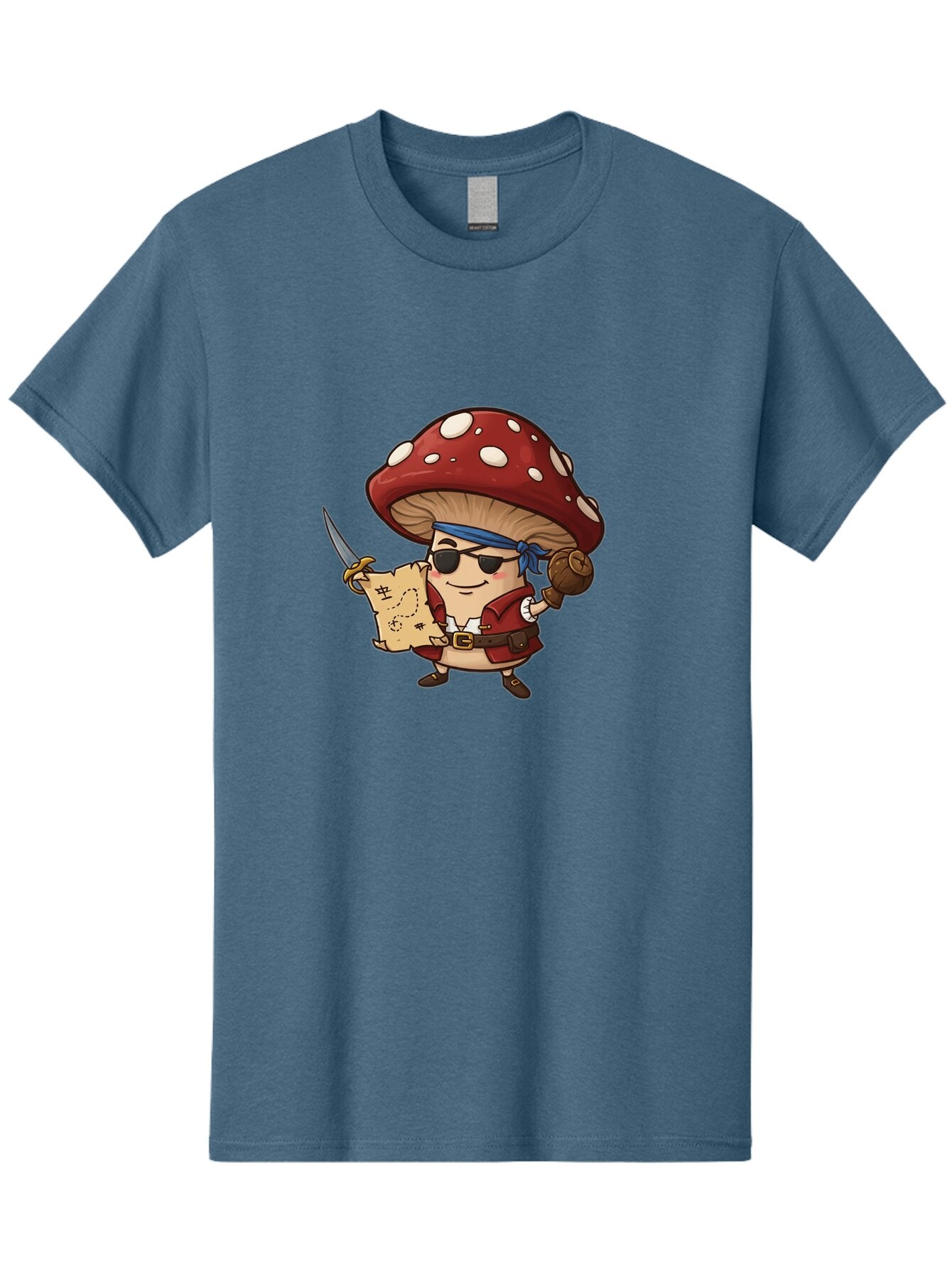 Pirate-Mushroom-2 Men'S Graphic Tee, 100% Cotton, Comfortable Casual Summer Wear, Machine Washable, Vintage Camera, Old Camera, Antique Camera, Black Camera, Classic Photography, Photography Equipment, Nostalgic Device, Film Camera, Camera Art Ban140 4