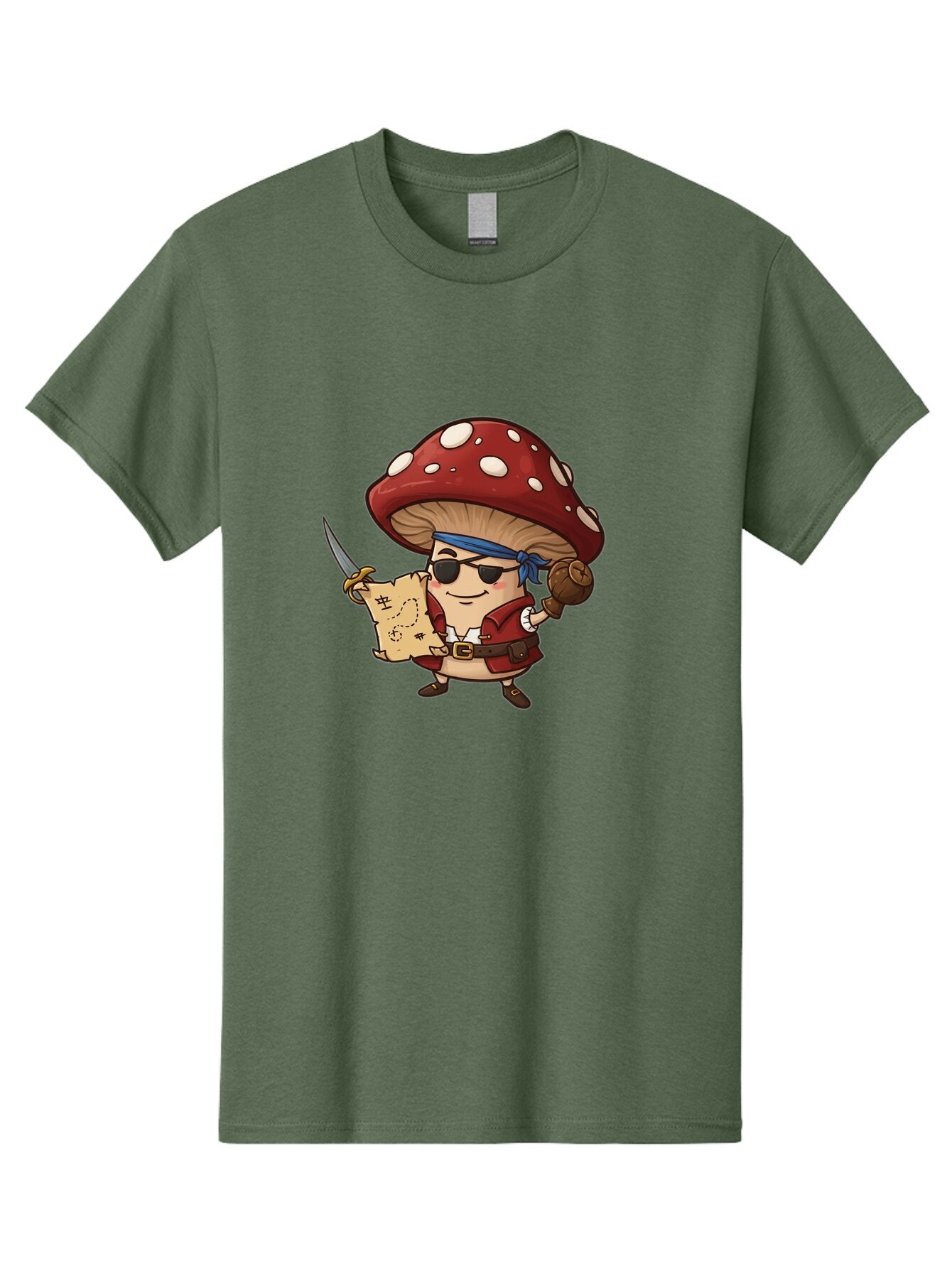 Pirate-Mushroom-2 Men'S Graphic Tee, 100% Cotton, Comfortable Casual Summer Wear, Machine Washable, Vintage Camera, Old Camera, Antique Camera, Black Camera, Classic Photography, Photography Equipment, Nostalgic Device, Film Camera, Camera Art Ban140 12