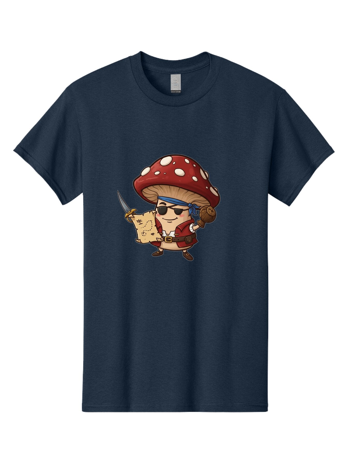 Pirate-Mushroom-2 Men'S Graphic Tee, 100% Cotton, Comfortable Casual Summer Wear, Machine Washable, Vintage Camera, Old Camera, Antique Camera, Black Camera, Classic Photography, Photography Equipment, Nostalgic Device, Film Camera, Camera Art Ban140 7