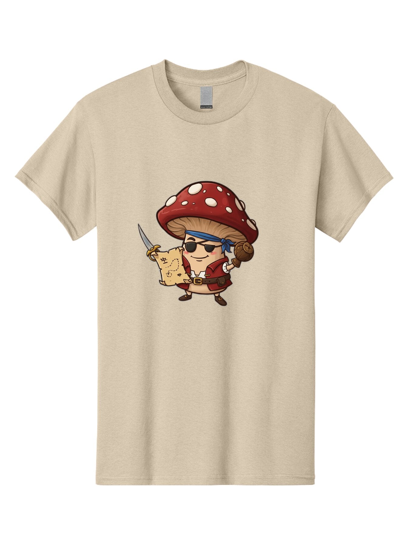 Pirate-Mushroom-2 Men'S Graphic Tee, 100% Cotton, Comfortable Casual Summer Wear, Machine Washable, Vintage Camera, Old Camera, Antique Camera, Black Camera, Classic Photography, Photography Equipment, Nostalgic Device, Film Camera, Camera Art Ban140 5