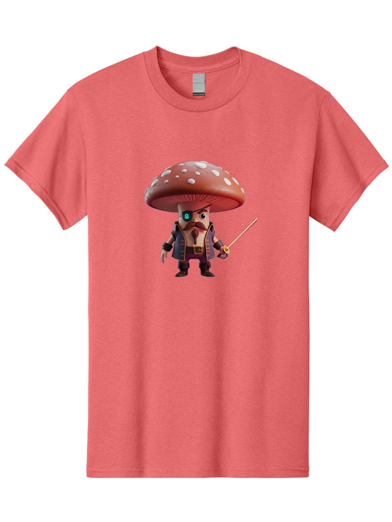 Pirate-Mushroom-3 Men'S Graphic Tee, 100% Cotton, Comfortable Casual Summer Wear, Machine Washable, Vintage Camera, Old Camera, Antique Camera, Black Camera, Classic Photography, Photography Equipment, Nostalgic Device, Film Camera, Camera Art Ban141 8