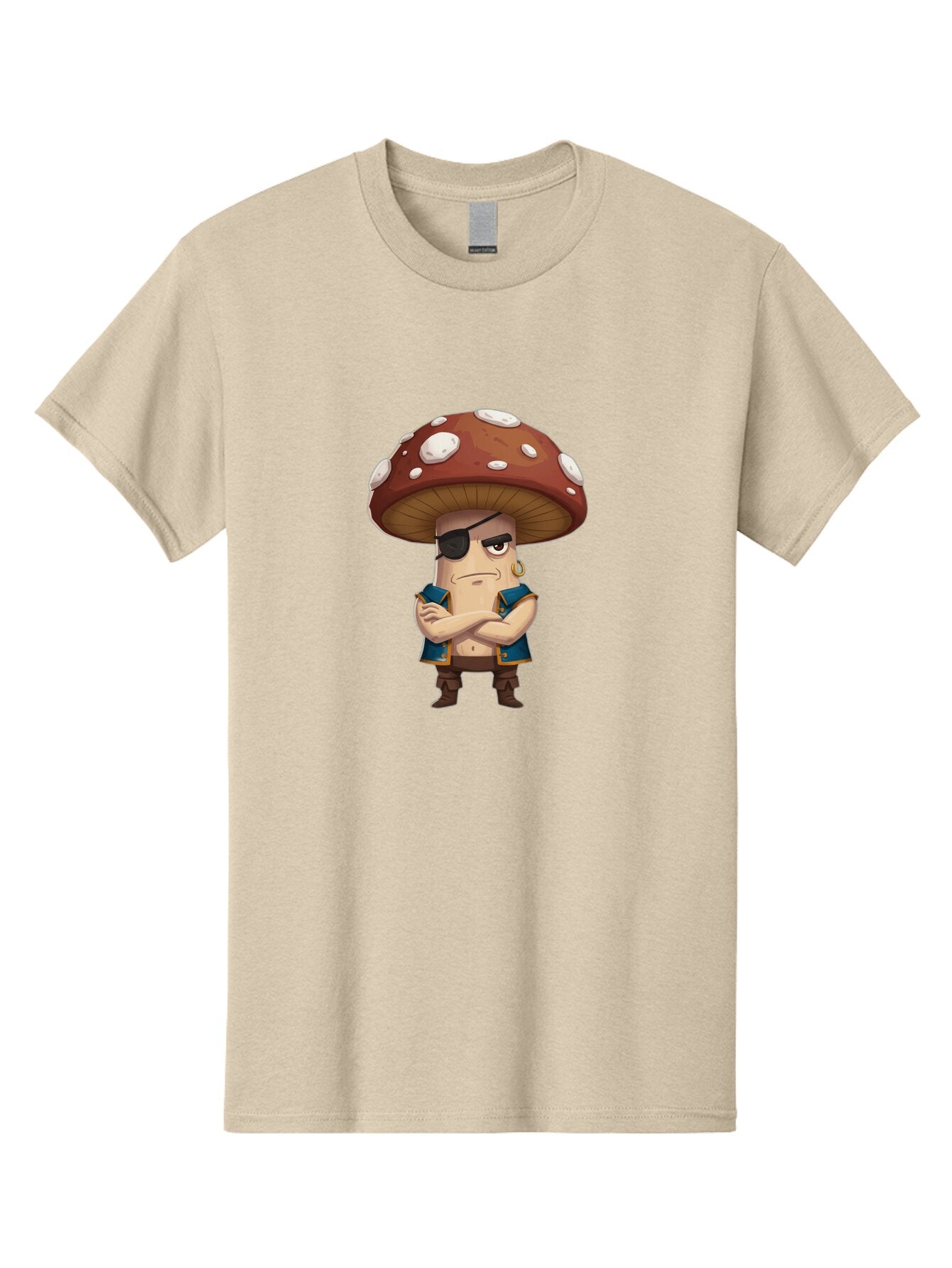 Pirate-Mushroom-5 Men'S Graphic Tee, 100% Cotton, Comfortable Casual Summer Wear, Machine Washable, Vintage Camera, Old Camera, Antique Camera, Black Camera, Classic Photography, Photography Equipment, Nostalgic Device, Film Camera, Camera Art Ban143 4