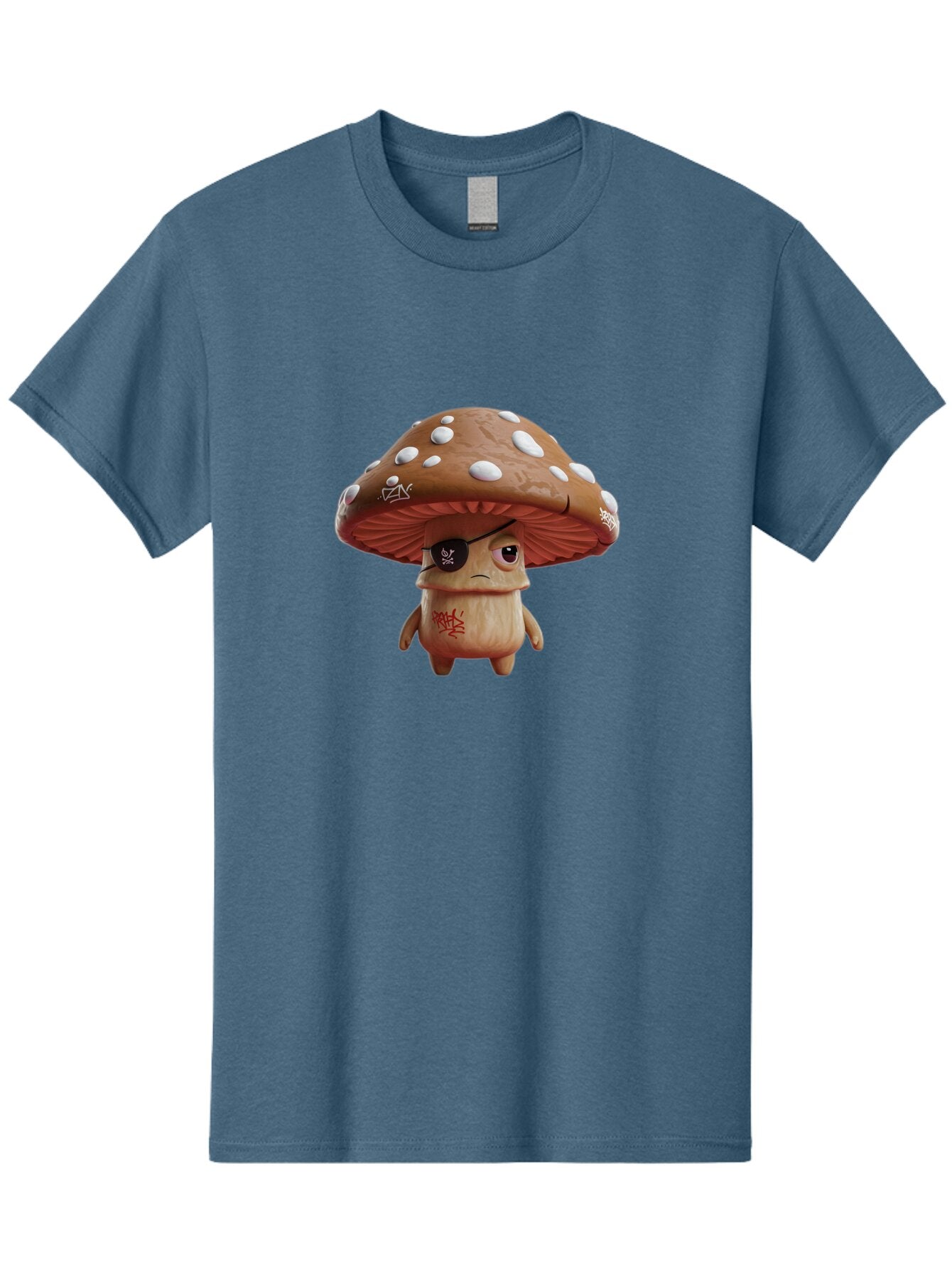 Pirate-Mushroom-6 Men'S Graphic Tee, 100% Cotton, Comfortable Casual Summer Wear, Machine Washable, Vintage Camera, Old Camera, Antique Camera, Black Camera, Classic Photography, Photography Equipment, Nostalgic Device, Film Camera, Camera Art Ban144 6