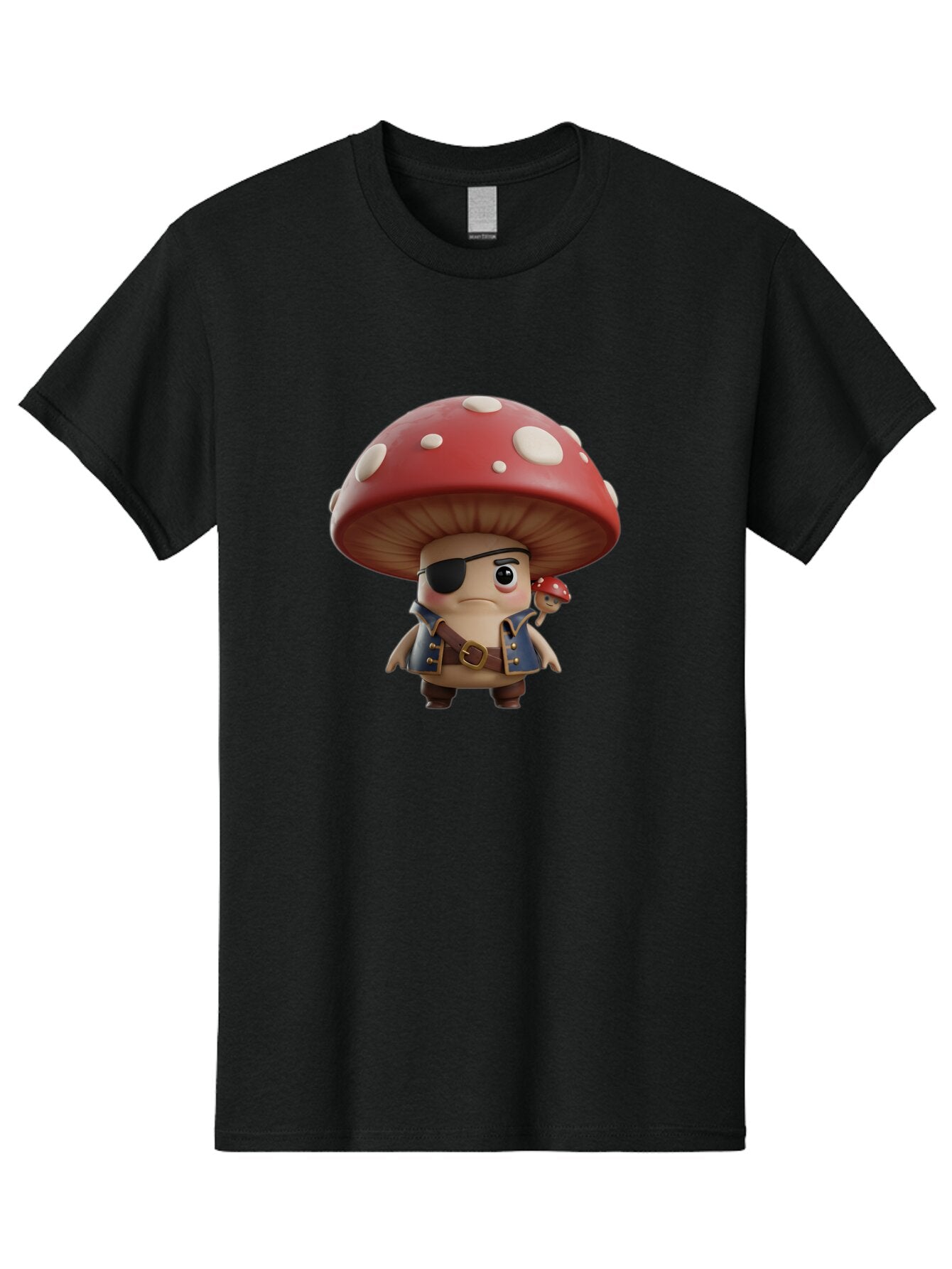Pirate-Mushroom Men'S Graphic Tee, 100% Cotton, Comfortable Casual Summer Wear, Machine Washable, Vintage Camera, Old Camera, Antique Camera, Black Camera, Classic Photography, Photography Equipment, Nostalgic Device, Film Camera, Camera Art Ban146 4