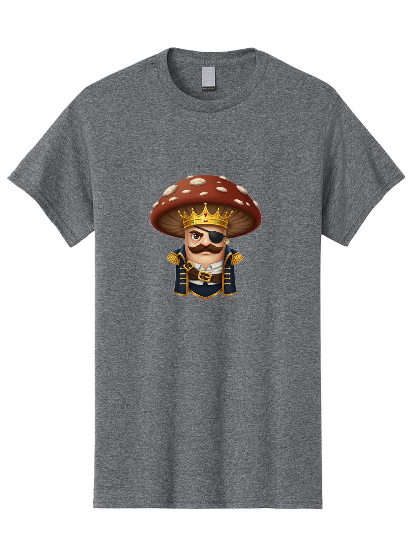 Pirate-Shroom-1 Men'S Graphic Tee, 100% Cotton, Comfortable Casual Summer Wear, Machine Washable, Vintage Camera, Old Camera, Antique Camera, Black Camera, Classic Photography, Photography Equipment, Nostalgic Device, Film Camera, Camera Art Ban147