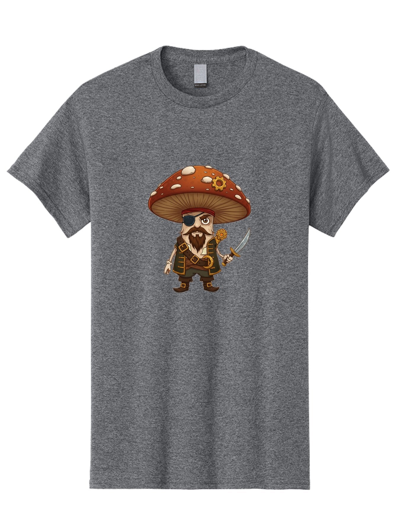 Pirate-Shroom Men'S Graphic Tee, 100% Cotton, Comfortable Casual Summer Wear, Machine Washable, Vintage Camera, Old Camera, Antique Camera, Black Camera, Classic Photography, Photography Equipment, Nostalgic Device, Film Camera, Camera Art Ban148 5