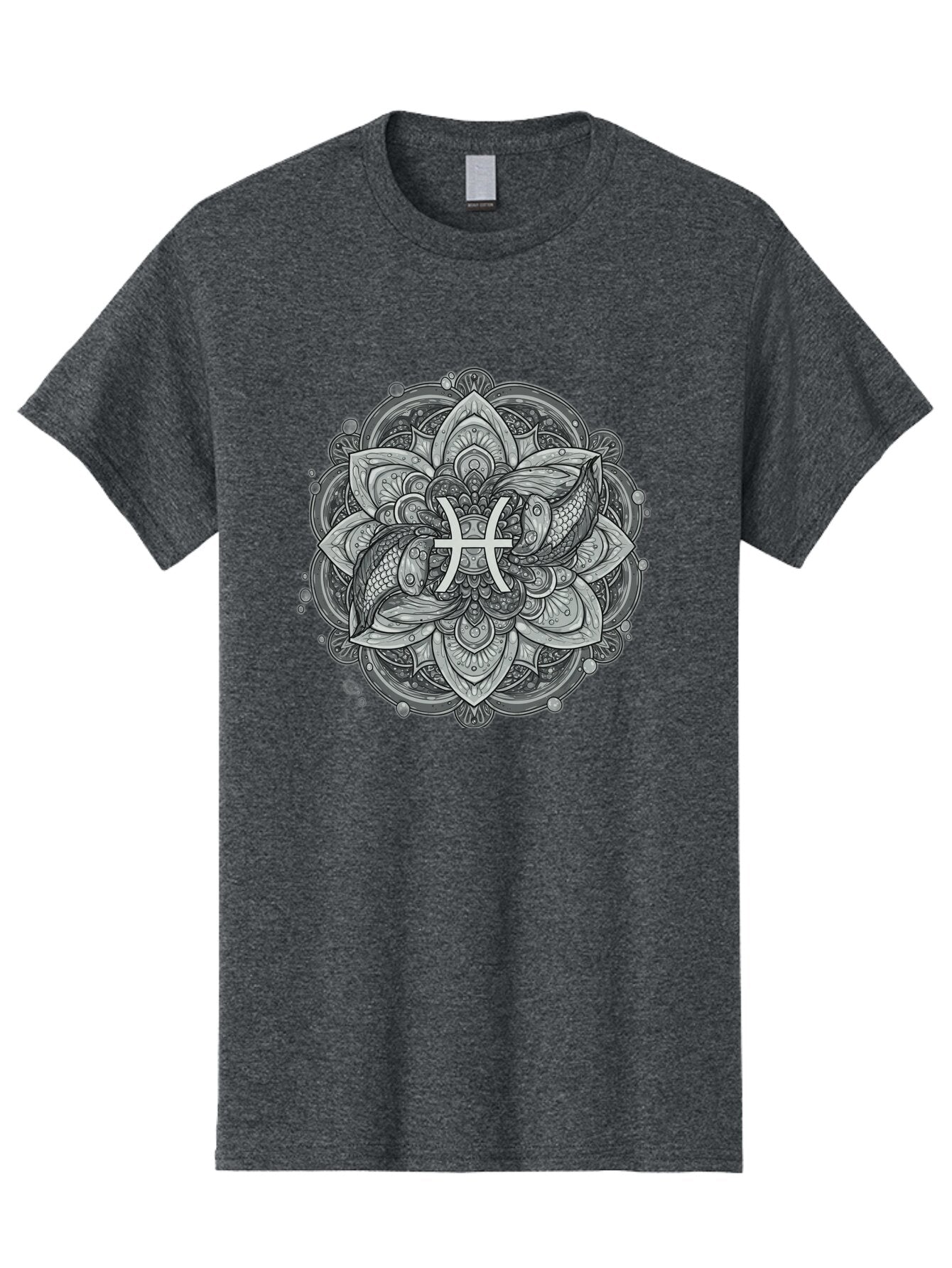 Pisces-Symbol-Mandala Men'S Graphic Tee, 100% Cotton, Comfortable Casual Summer Wear, Machine Washable, Vintage Camera, Old Camera, Antique Camera, Black Camera, Classic Photography, Photography Equipment, Nostalgic Device, Film Camera, Ban152 4