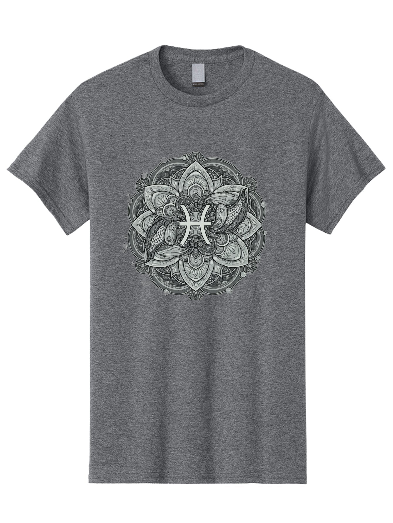 Pisces-Symbol-Mandala Men'S Graphic Tee, 100% Cotton, Comfortable Casual Summer Wear, Machine Washable, Vintage Camera, Old Camera, Antique Camera, Black Camera, Classic Photography, Photography Equipment, Nostalgic Device, Film Camera, Ban152 9