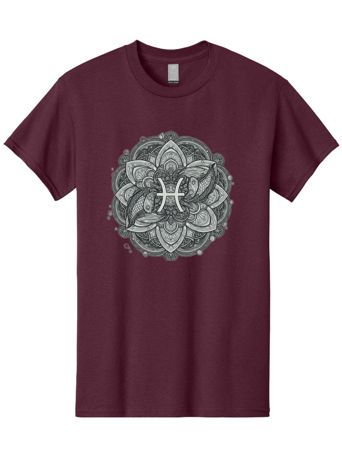 Pisces-Symbol-Mandala Men'S Graphic Tee, 100% Cotton, Comfortable Casual Summer Wear, Machine Washable, Vintage Camera, Old Camera, Antique Camera, Black Camera, Classic Photography, Photography Equipment, Nostalgic Device, Film Camera, Ban152 11
