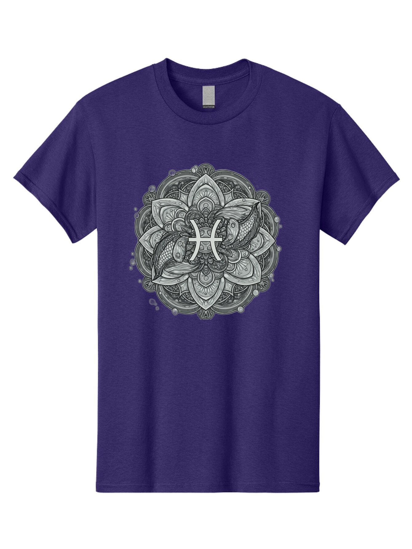 Pisces-Symbol-Mandala Men'S Graphic Tee, 100% Cotton, Comfortable Casual Summer Wear, Machine Washable, Vintage Camera, Old Camera, Antique Camera, Black Camera, Classic Photography, Photography Equipment, Nostalgic Device, Film Camera, Ban152 6