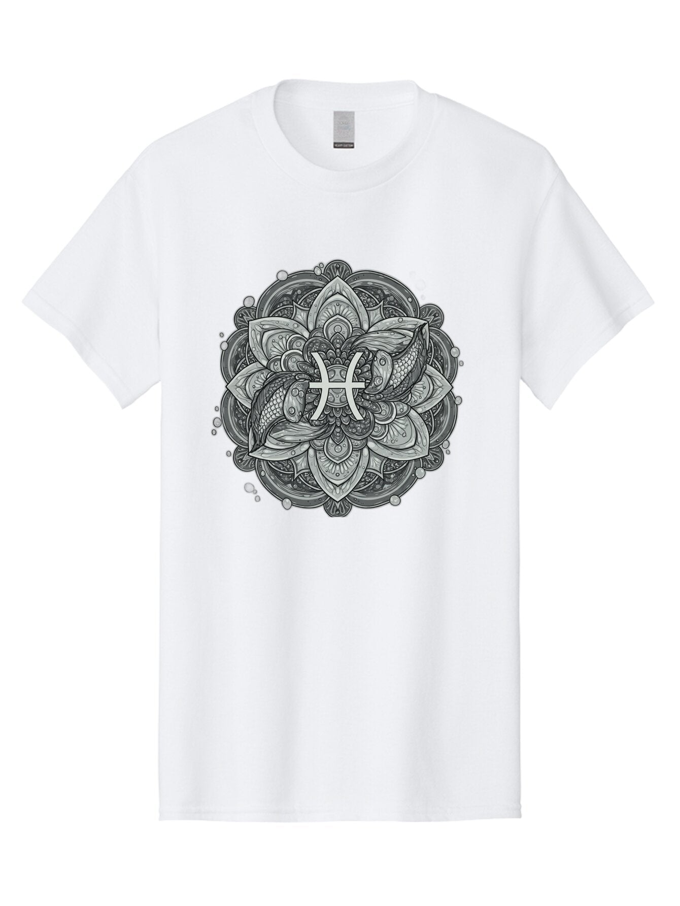 Pisces-Symbol-Mandala Men'S Graphic Tee, 100% Cotton, Comfortable Casual Summer Wear, Machine Washable, Vintage Camera, Old Camera, Antique Camera, Black Camera, Classic Photography, Photography Equipment, Nostalgic Device, Film Camera, Ban152 5