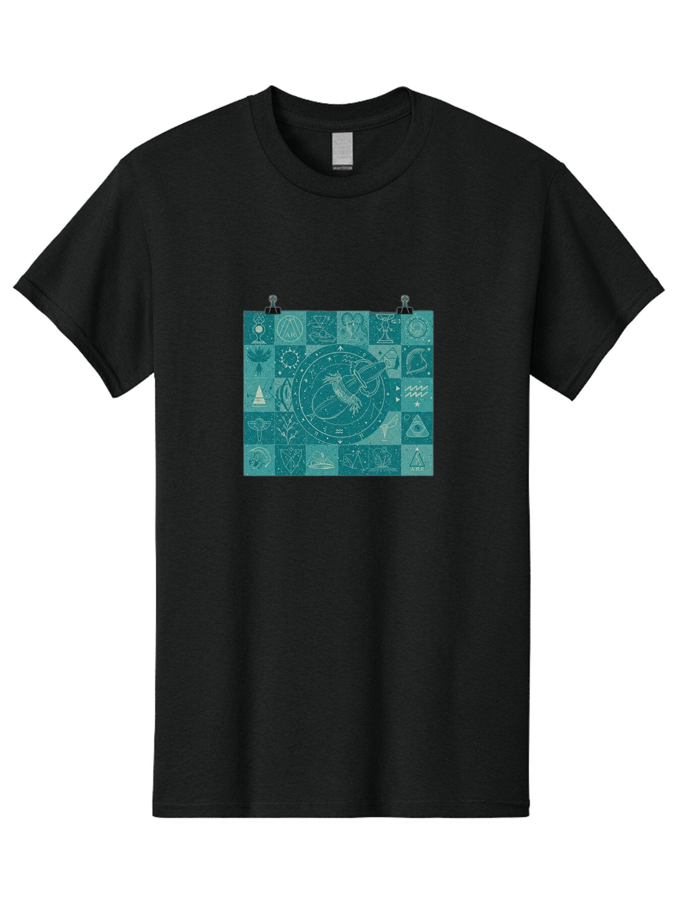 Pisces-Zodiac-Poster Men'S Graphic Tee, 100% Cotton, Comfortable Casual Summer Wear, Machine Washable, Vintage Camera, Old Camera, Antique Camera, Black Camera, Classic Photography, Photography Equipment, Nostalgic Device, Film Camera, Ban155