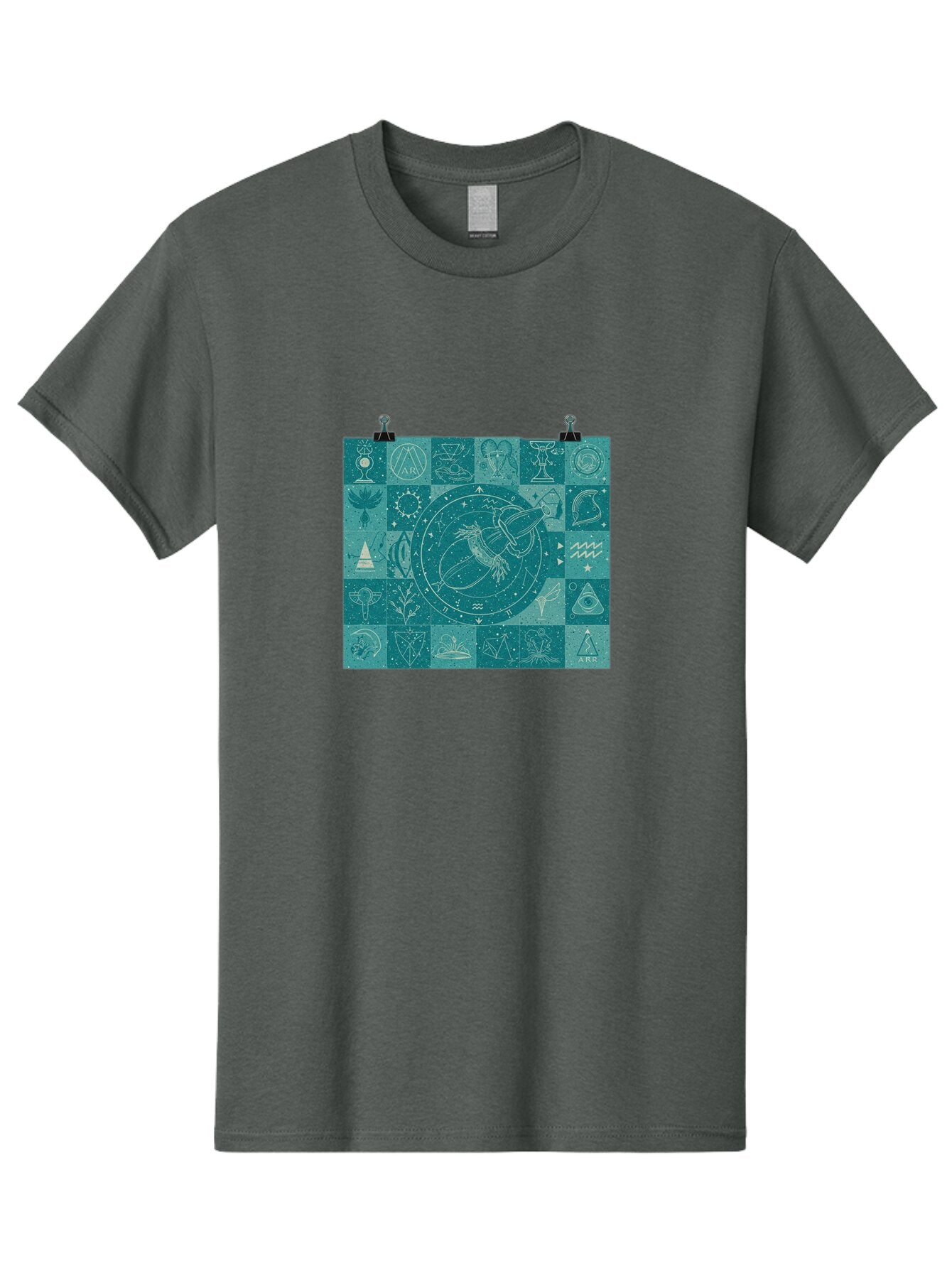 Pisces-Zodiac-Poster Men'S Graphic Tee, 100% Cotton, Comfortable Casual Summer Wear, Machine Washable, Vintage Camera, Old Camera, Antique Camera, Black Camera, Classic Photography, Photography Equipment, Nostalgic Device, Film Camera, Ban155 5