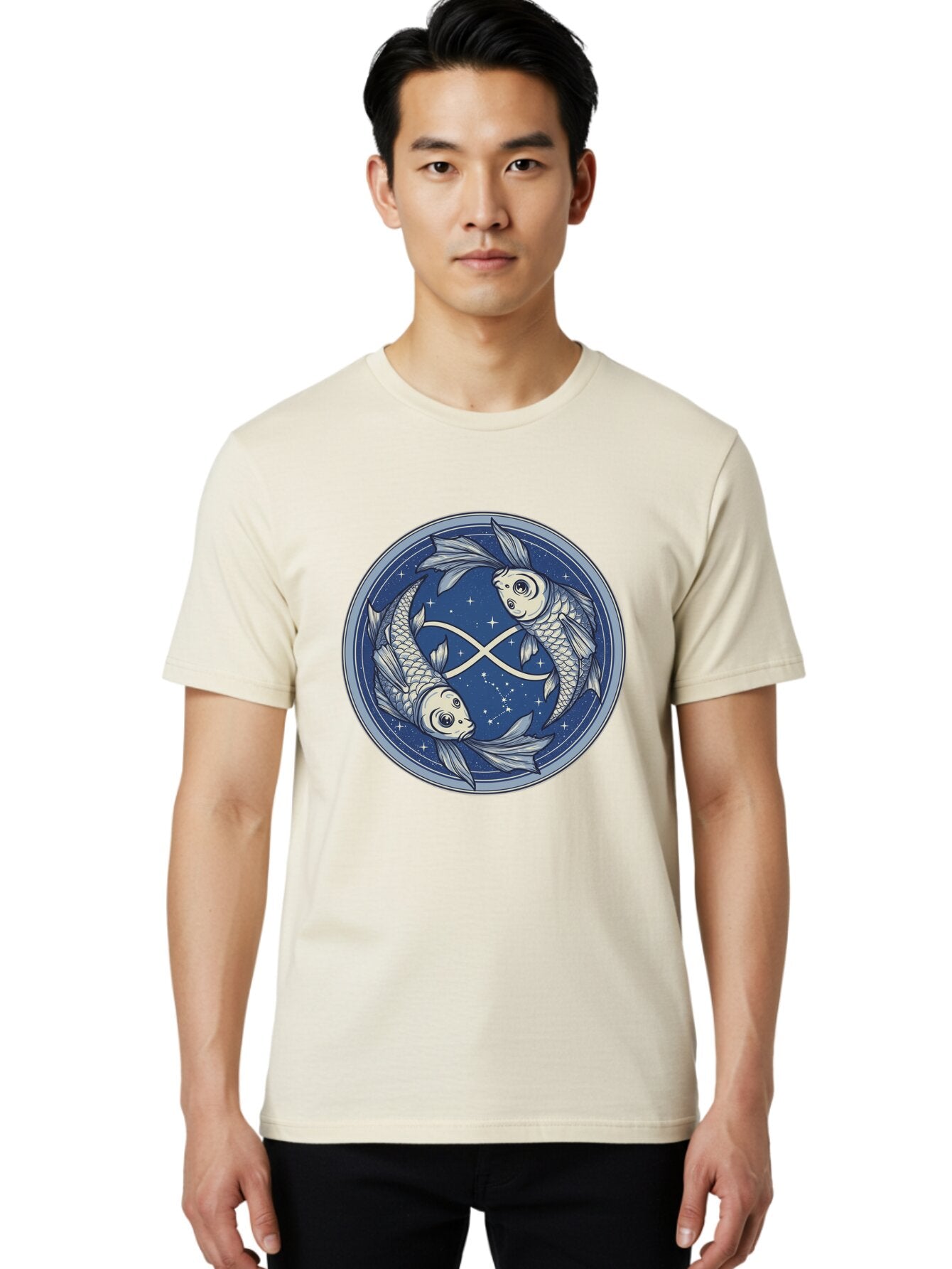 Pisces-Zodiac-Symbol-1 Men'S Graphic Tee, 100% Cotton, Comfortable Casual Summer Wear, Machine Washable, Vintage Camera, Old Camera, Antique Camera, Black Camera, Classic Photography, Photography Equipment, Nostalgic Device, Film Camera, Ban156 30