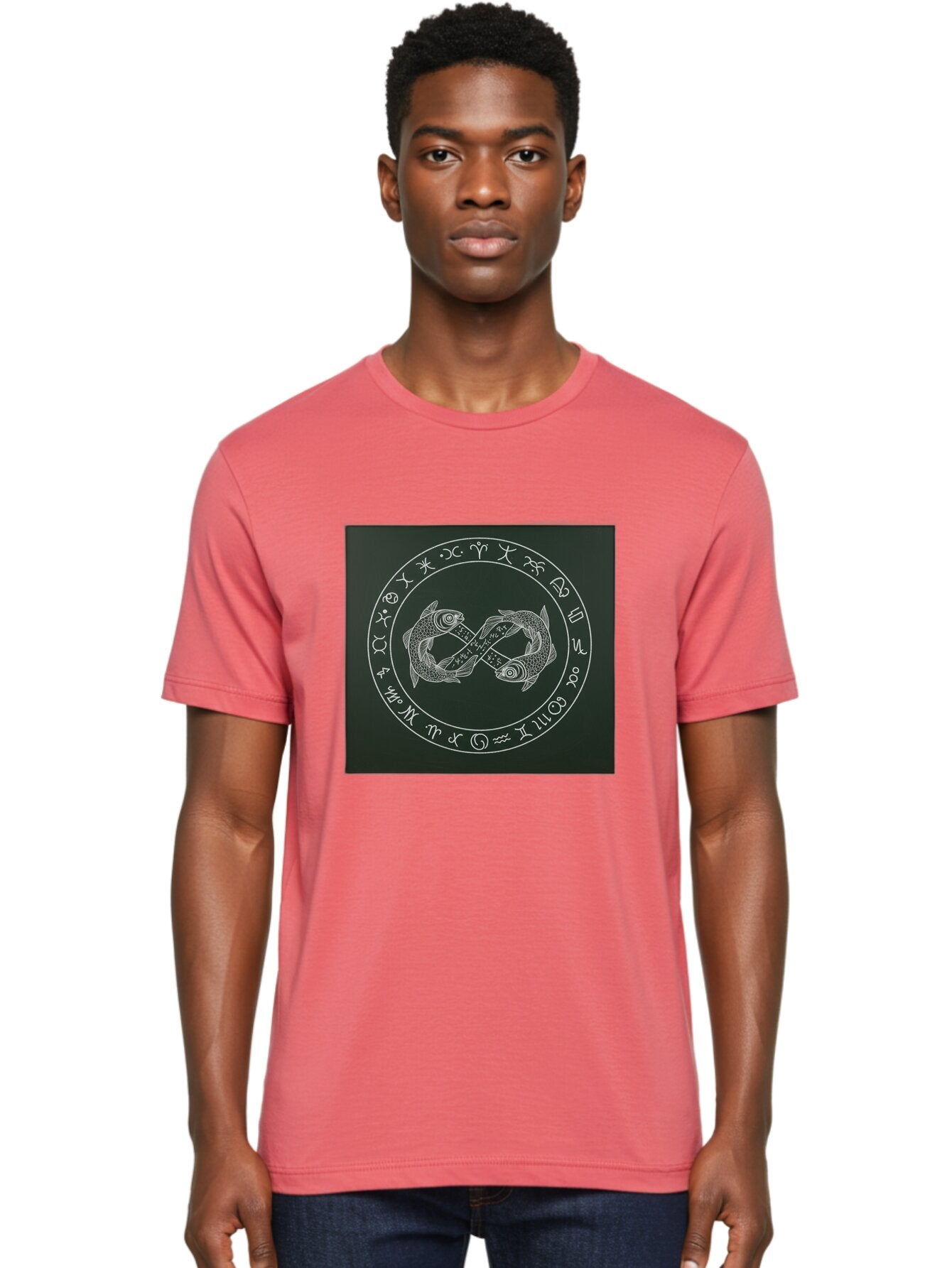Pisces-Zodiac-Symbol-2 Men'S Graphic Tee, 100% Cotton, Comfortable Casual Summer Wear, Machine Washable, Vintage Camera, Old Camera, Antique Camera, Black Camera, Classic Photography, Photography Equipment, Nostalgic Device, Film Camera, Ban157 16