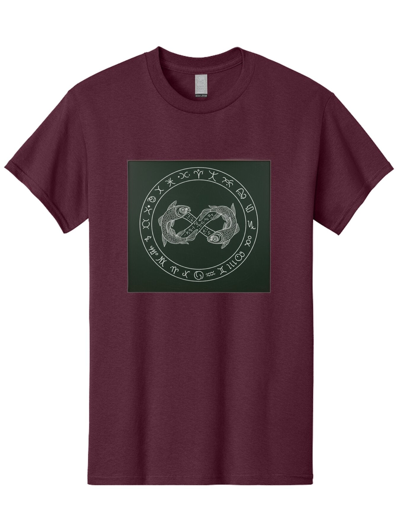 Pisces-Zodiac-Symbol-2 Men'S Graphic Tee, 100% Cotton, Comfortable Casual Summer Wear, Machine Washable, Vintage Camera, Old Camera, Antique Camera, Black Camera, Classic Photography, Photography Equipment, Nostalgic Device, Film Camera, Ban157